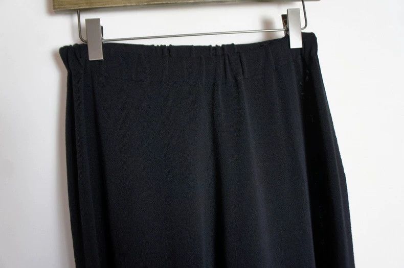 Y's Y's size 2 22SS Black Strap Knit Pants Size US 28 / EU 44 - 4 Thumbnail