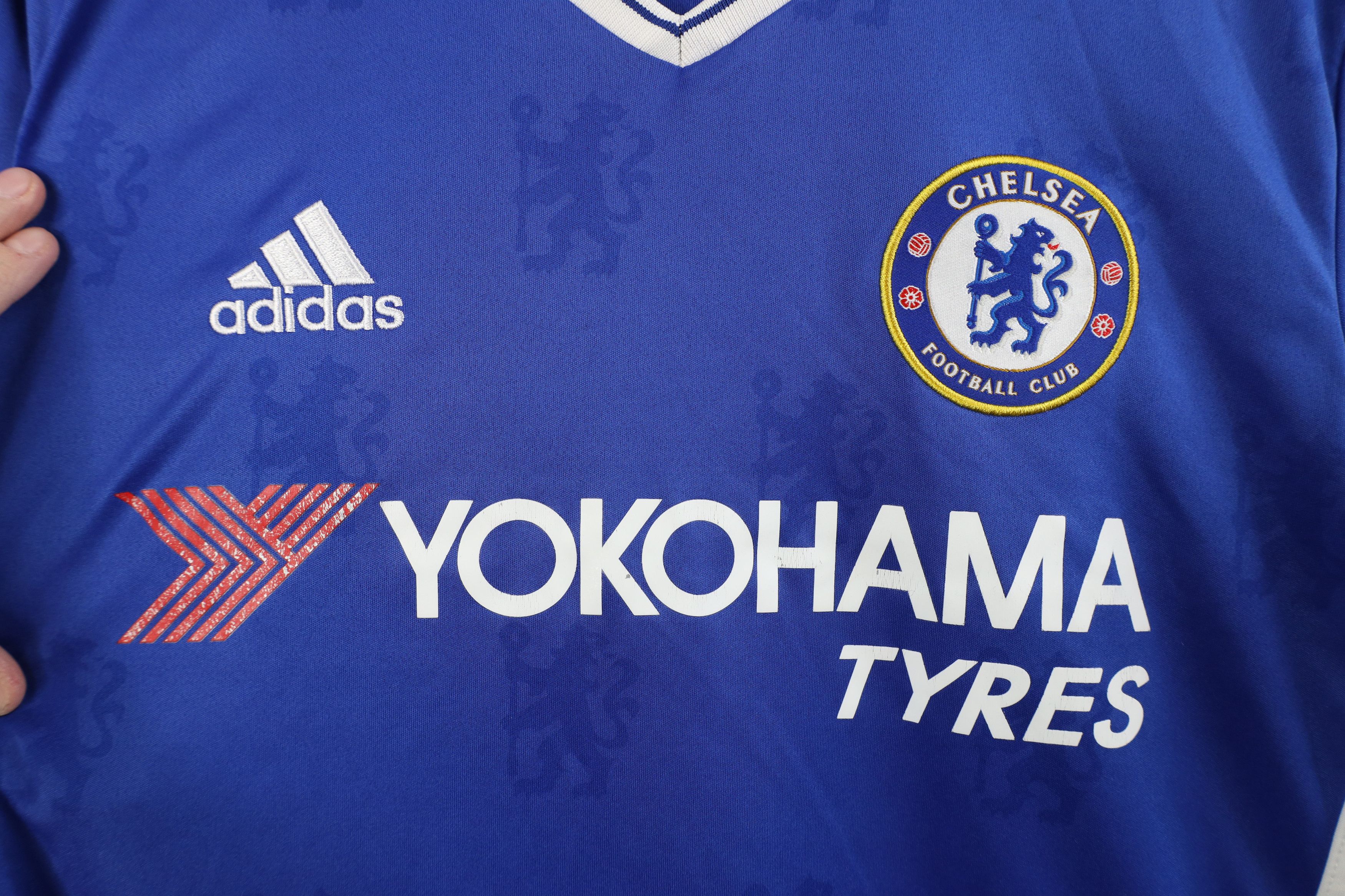 Adidas Adidas Yokohama Tyres Chelsea FC Soccer Football Jersey Blue Size US S / EU 44-46 / 1 - 4 Thumbnail