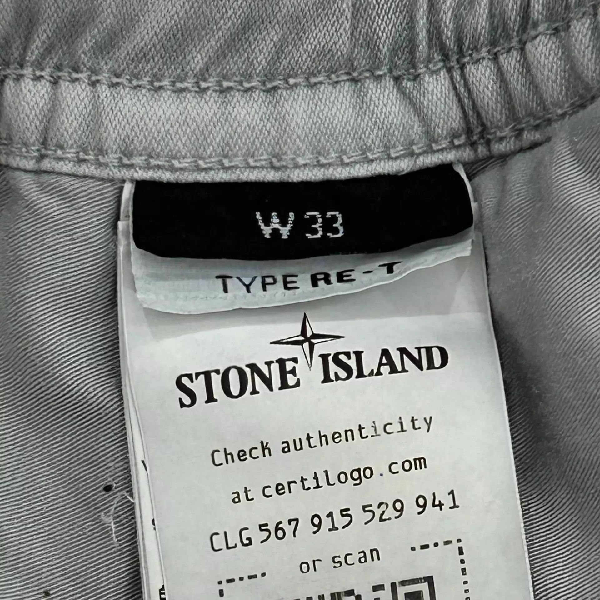 Stone Island Stone Island Blade Pocket Cargo Joggers Dark Gray 33 Size US 33 - 5 Thumbnail