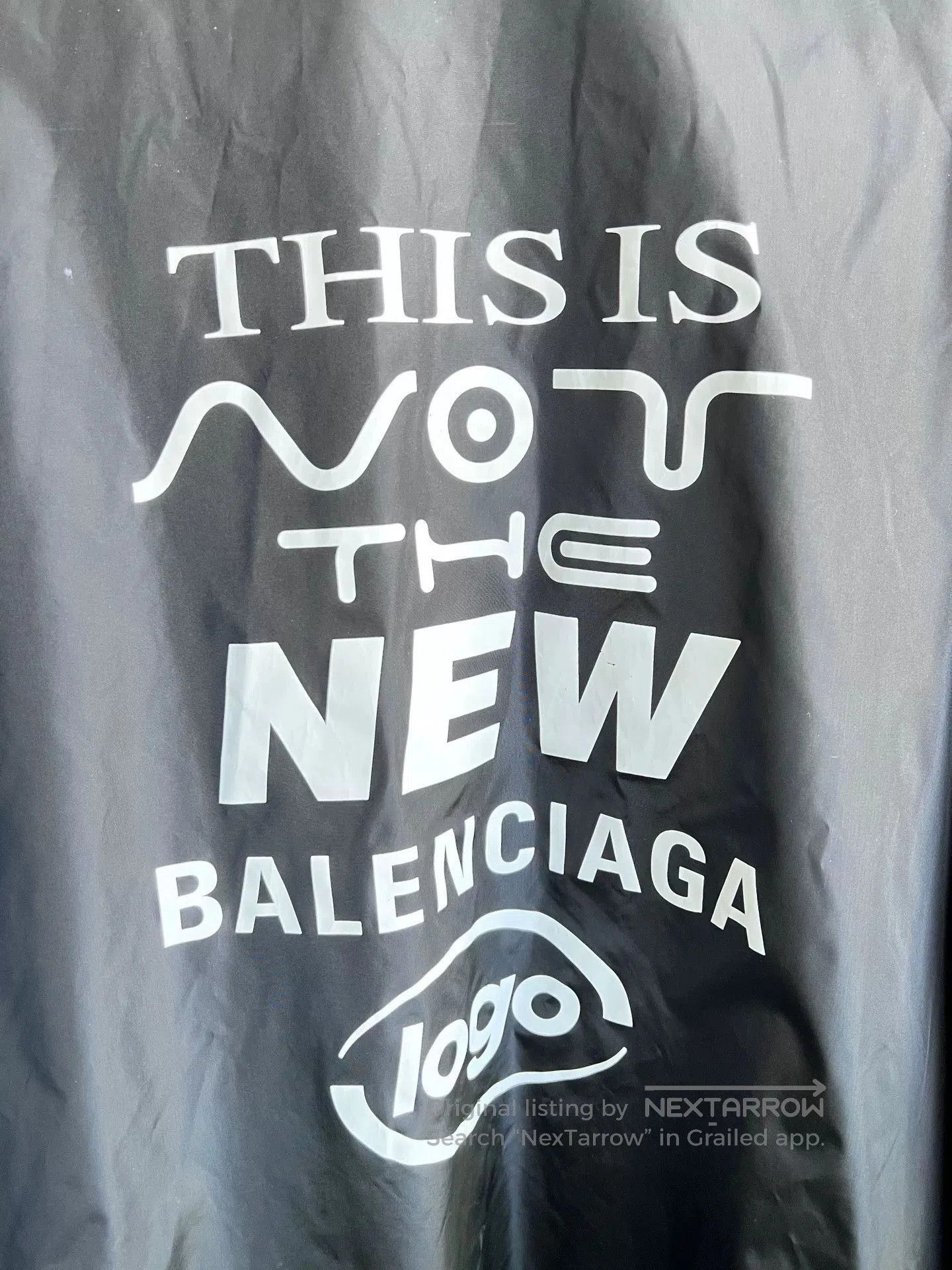 Balenciaga Balenciaga Defile Coach Jacket Raincoat. Size US XS / EU 42 / 0 - 8 Thumbnail
