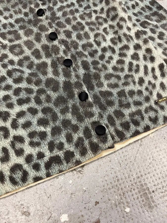 Just Cavalli AW2014 Cavalli Green Leopard Cardigan Size XS / US 0-2 / IT 36-38 - 9 Thumbnail