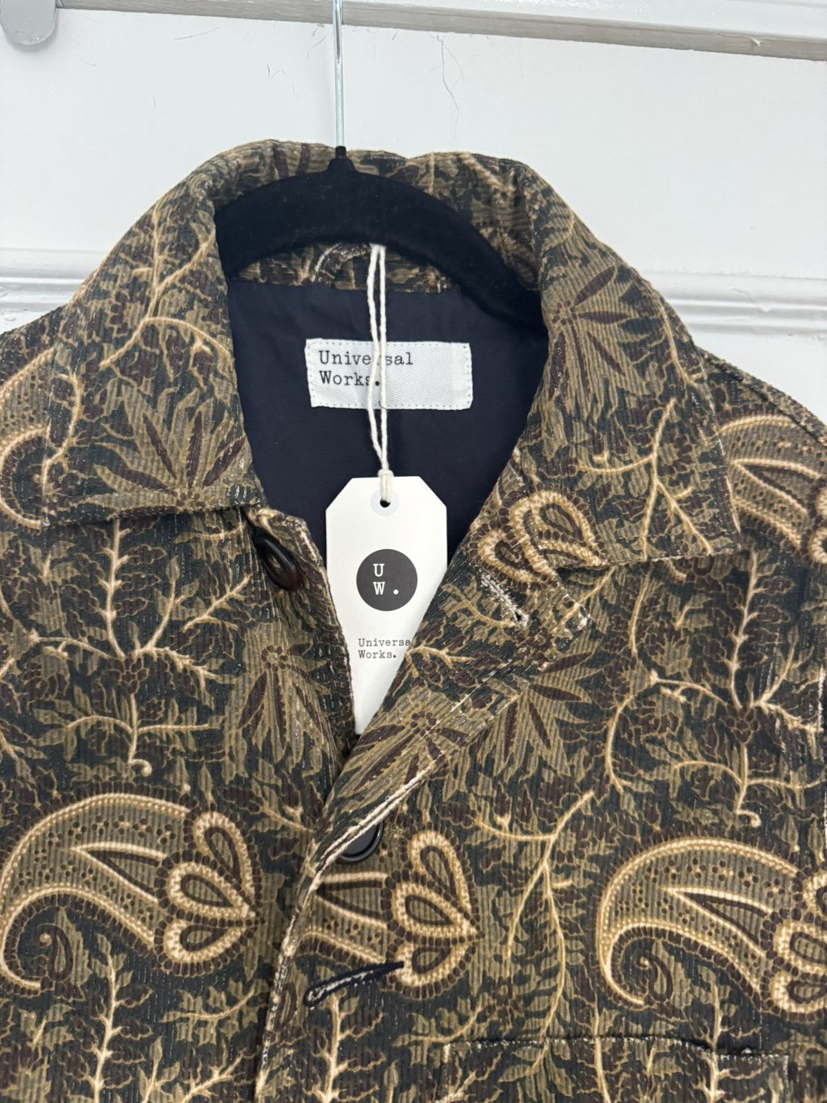 Universal Works XS Universal Works Bakers Chore Jacke Paisley Cord NWT Size US XS / EU 42 / 0 - 6 Thumbnail