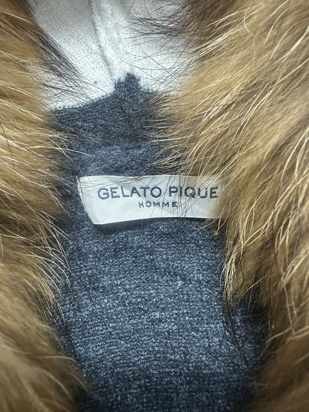 20471120 GELATO PIQUE HOMME STRIPE FUR ZIP HOODIE COTTON JAPAN BRAND Size US XL / EU 56 / 4 - 5 Thumbnail