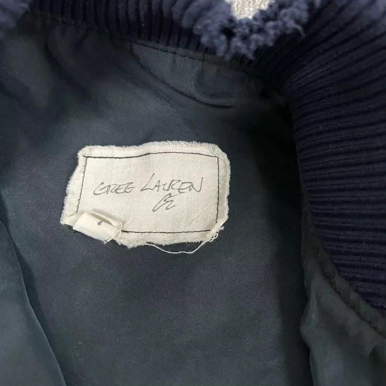 Greg Lauren greg lauren size 1 Splicing denim baseball jacket 2506-Next Size US S / EU 44-46 / 1 - 6 Thumbnail