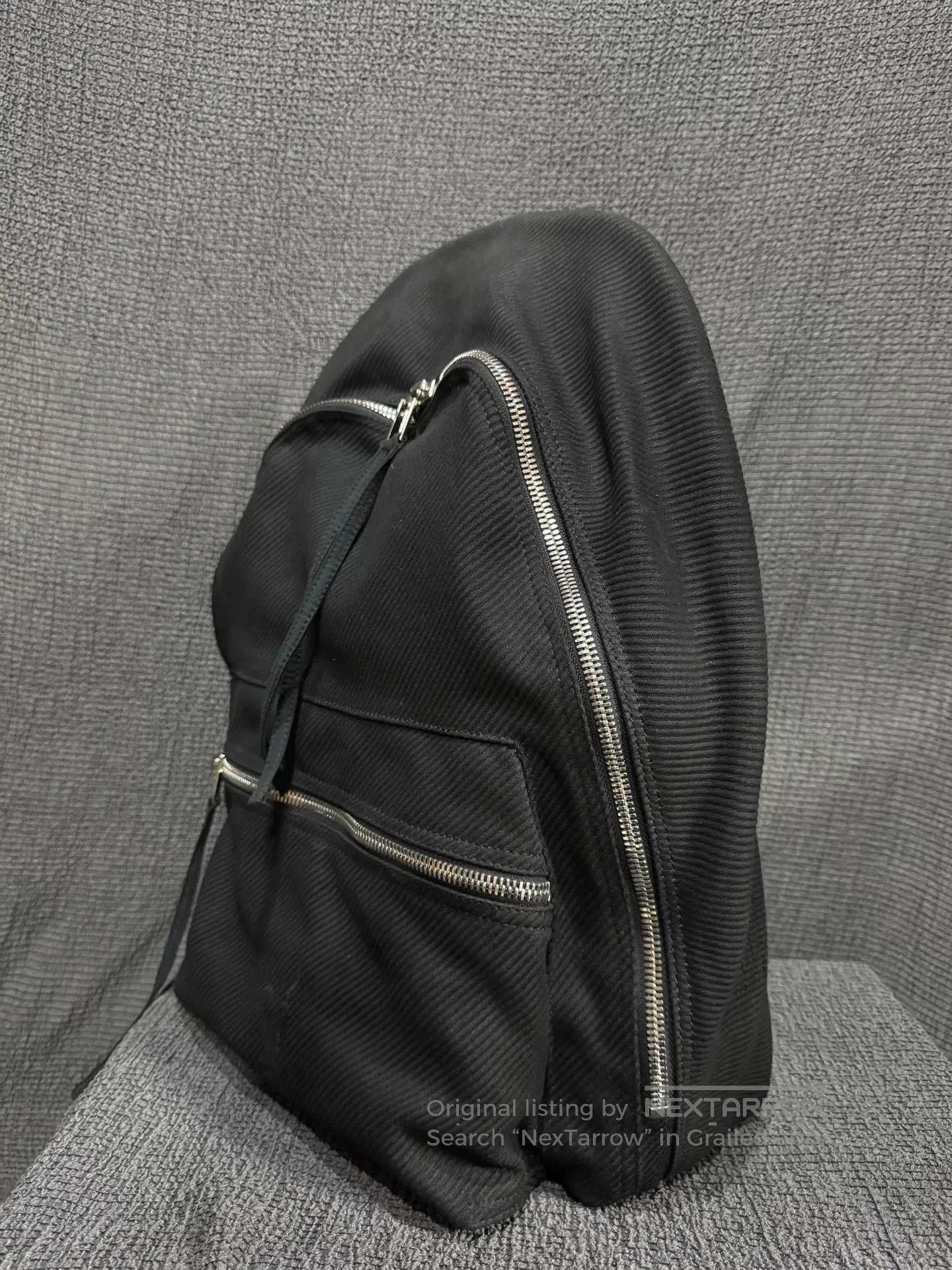 Rick Owens rick owens embroidered backpack bag. Size ONE SIZE - 4 Thumbnail