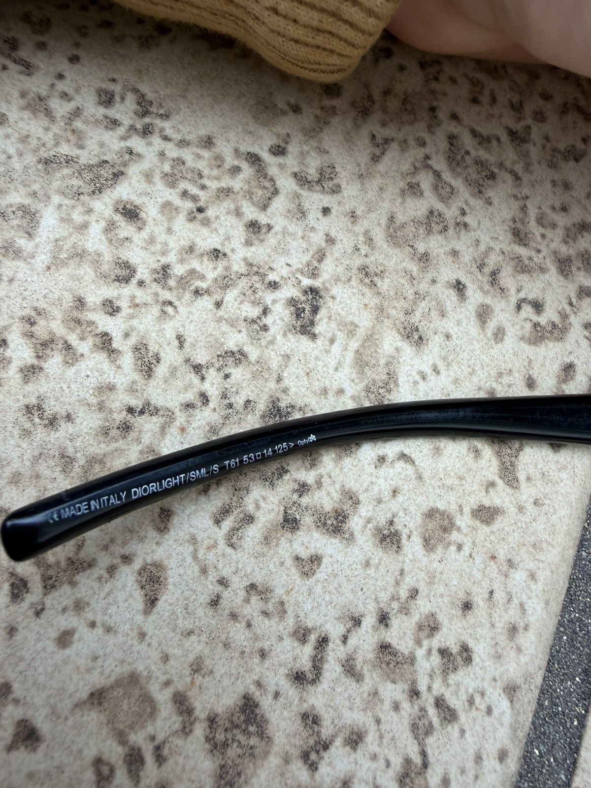Dior Dior Sunglasses Black DiorLight/SML/S Size ONE SIZE - 5 Thumbnail