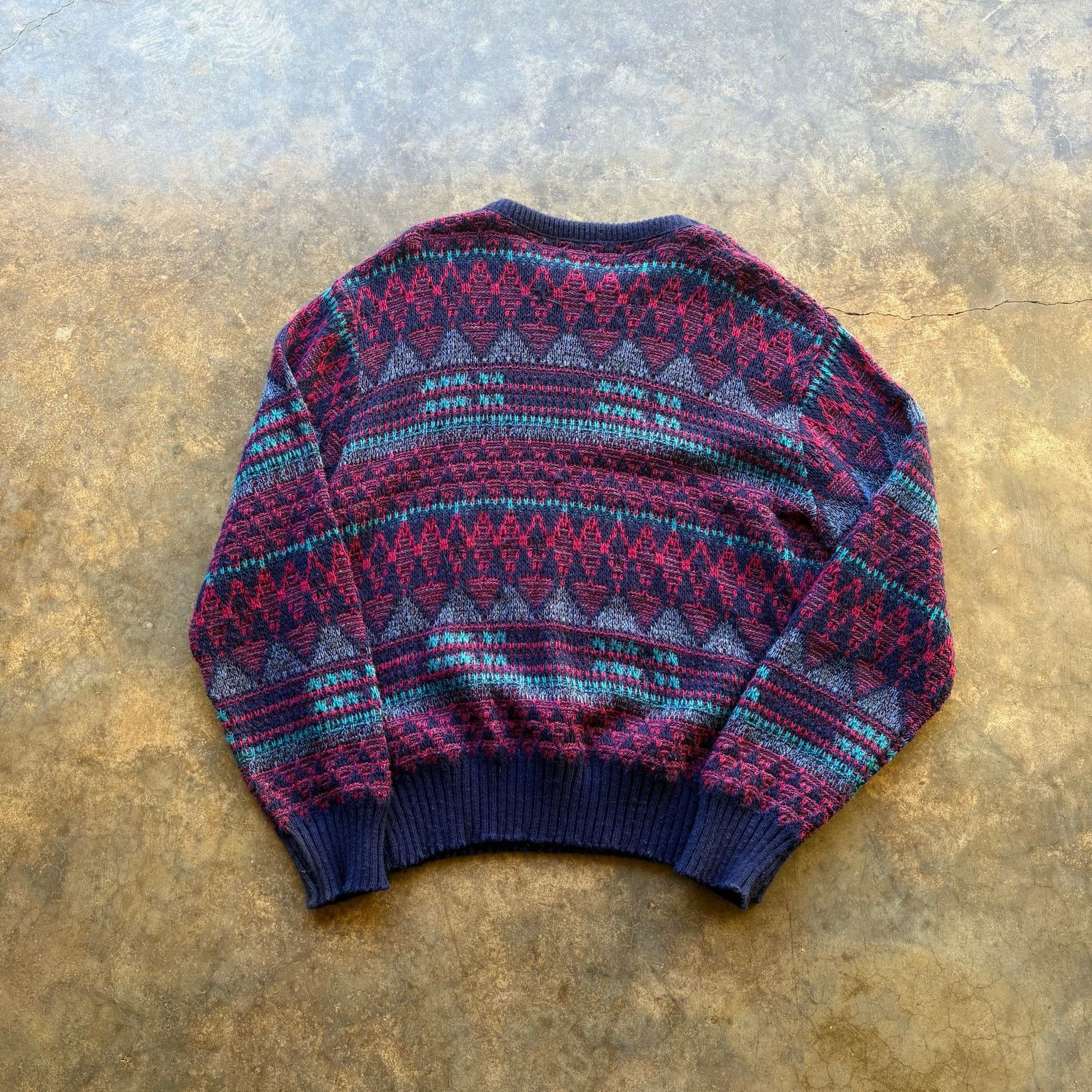 Jantzen Beautiful Vintage USA Made Jantzen Knit Sweater Size US XL / EU 56 / 4 - 3 Thumbnail