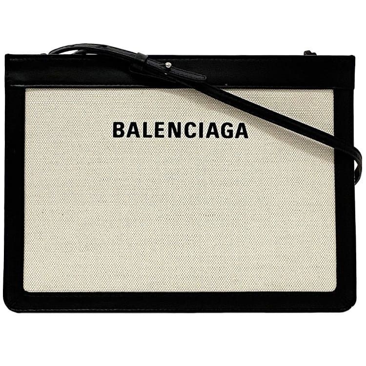 Balenciaga BALENCIAGA Shoulder Bag Neutrals Cotton Size ONE SIZE - 1 Thumbnail