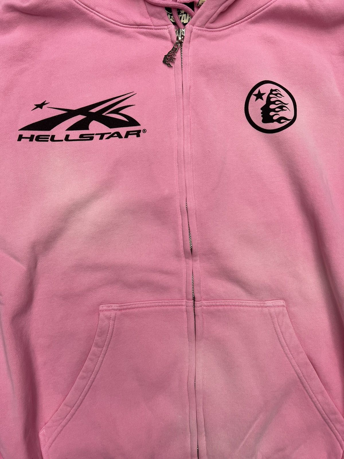 HELLSTAR Hellstar Sports Flame Zip Up Hoodie Size US XXL / EU 58 / 5 - 2 Thumbnail