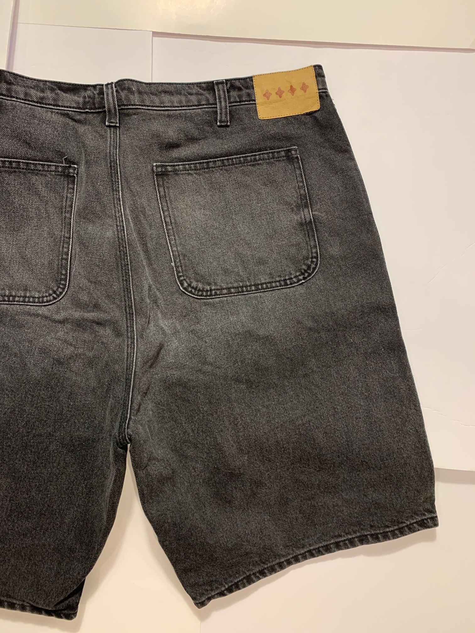 Bare Knuckles Denim Shorts Jean Jorts Tommy Dusk Black Size US 38 / EU 54 - 5 Thumbnail