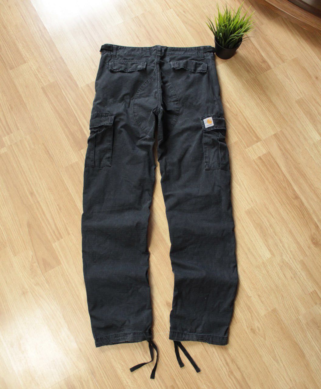 Carhartt 🔥 CARHARTT WIP Cargo Distressed Pants Y2K Thrashed Aviator Size US 32 / EU 48 - 1 Thumbnail