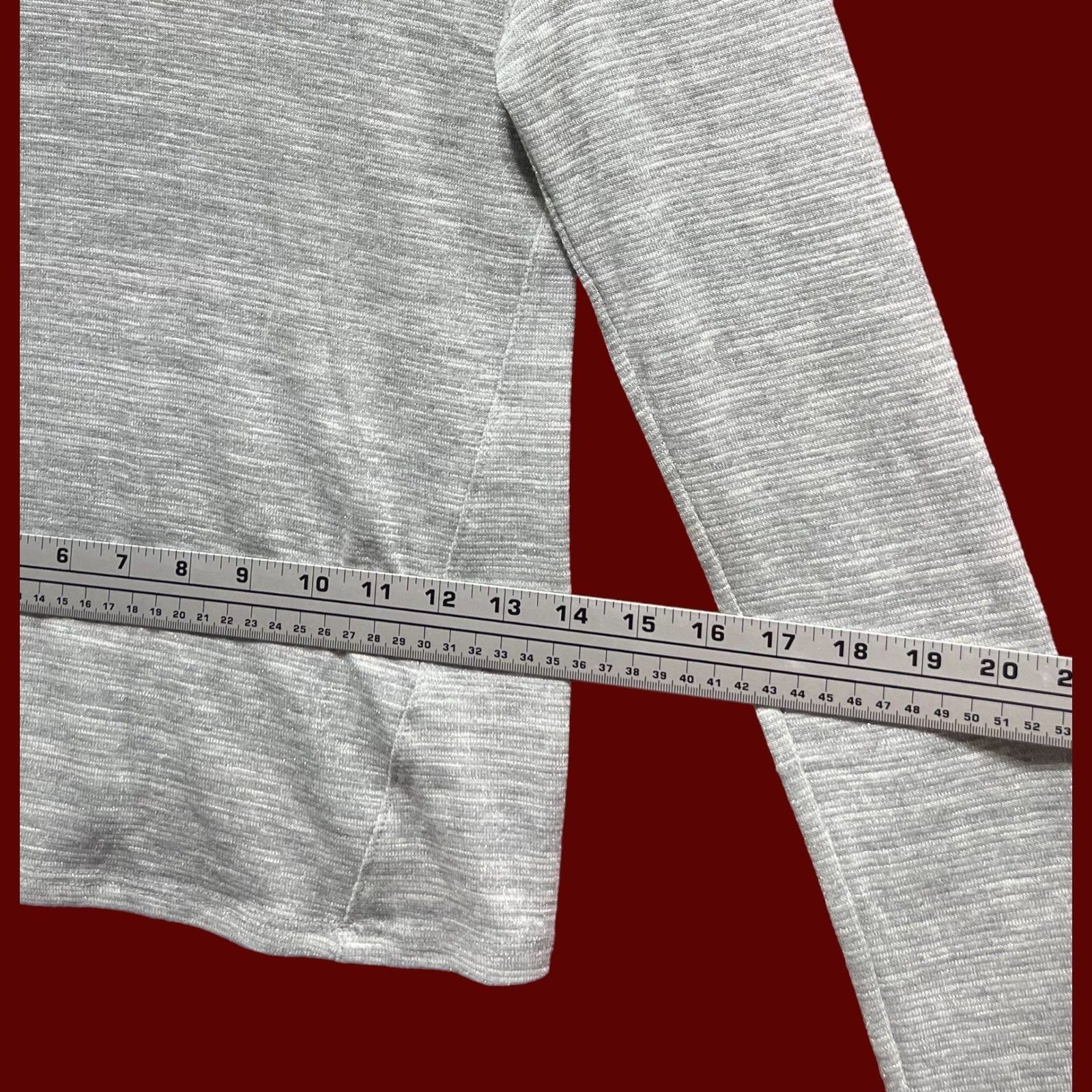 Other Universal Thread - Women's Mock Neck Turtleneck T-Shirt Gray Size XS / US 0-2 / IT 36-38 - 6 Thumbnail