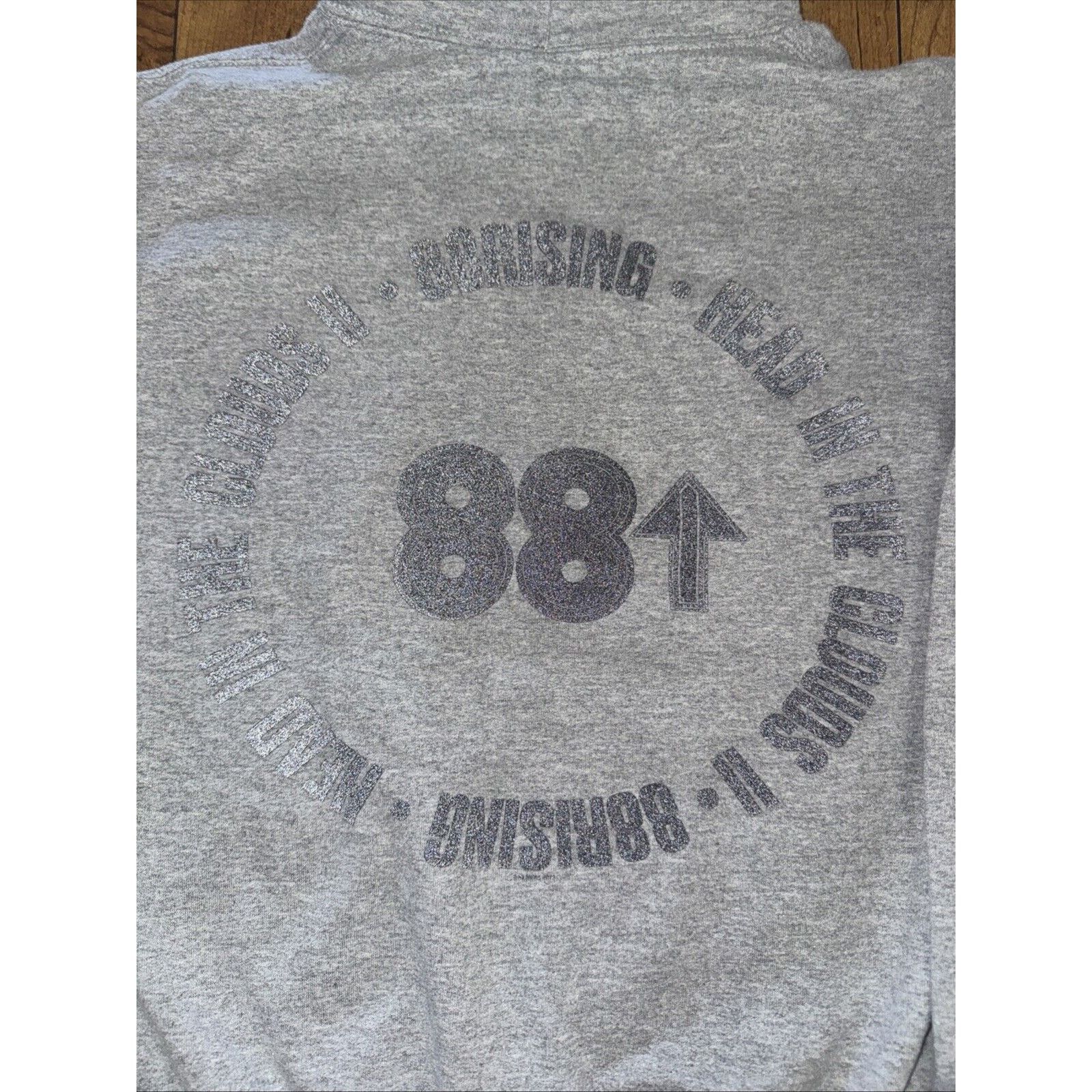 Band Tees × Japanese Brand 88 Rising Head In The Clouds Pull Over Hoodie Grey S 19x24 Size US S / EU 44-46 / 1 - 6 Thumbnail