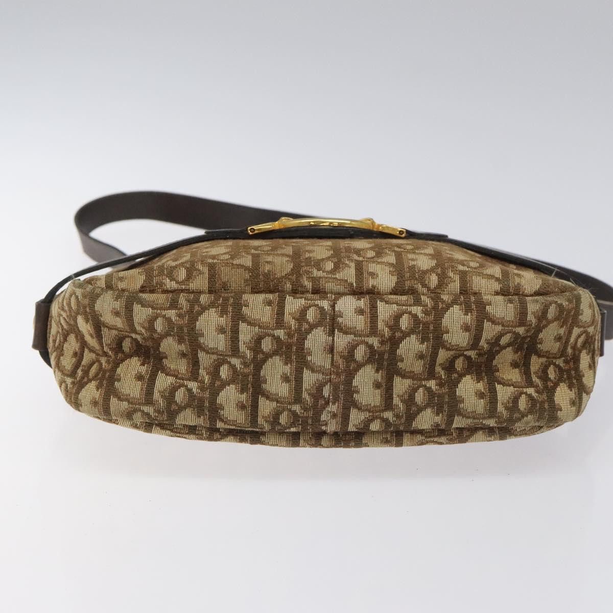 Dior DIOR Trotter Canvas Shoulder Bag Brown Size ONE SIZE - 5 Thumbnail