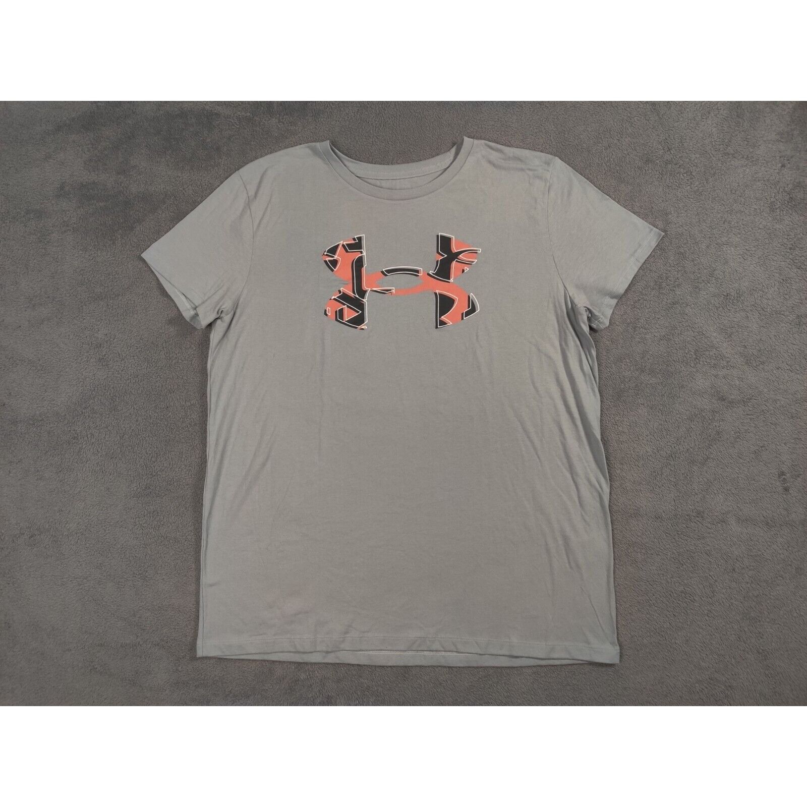 Under Armour Under Armour Shirt Adult Mens XL Gray Logo Heatgear Loose Size US XL / EU 56 / 4 - 1 Thumbnail