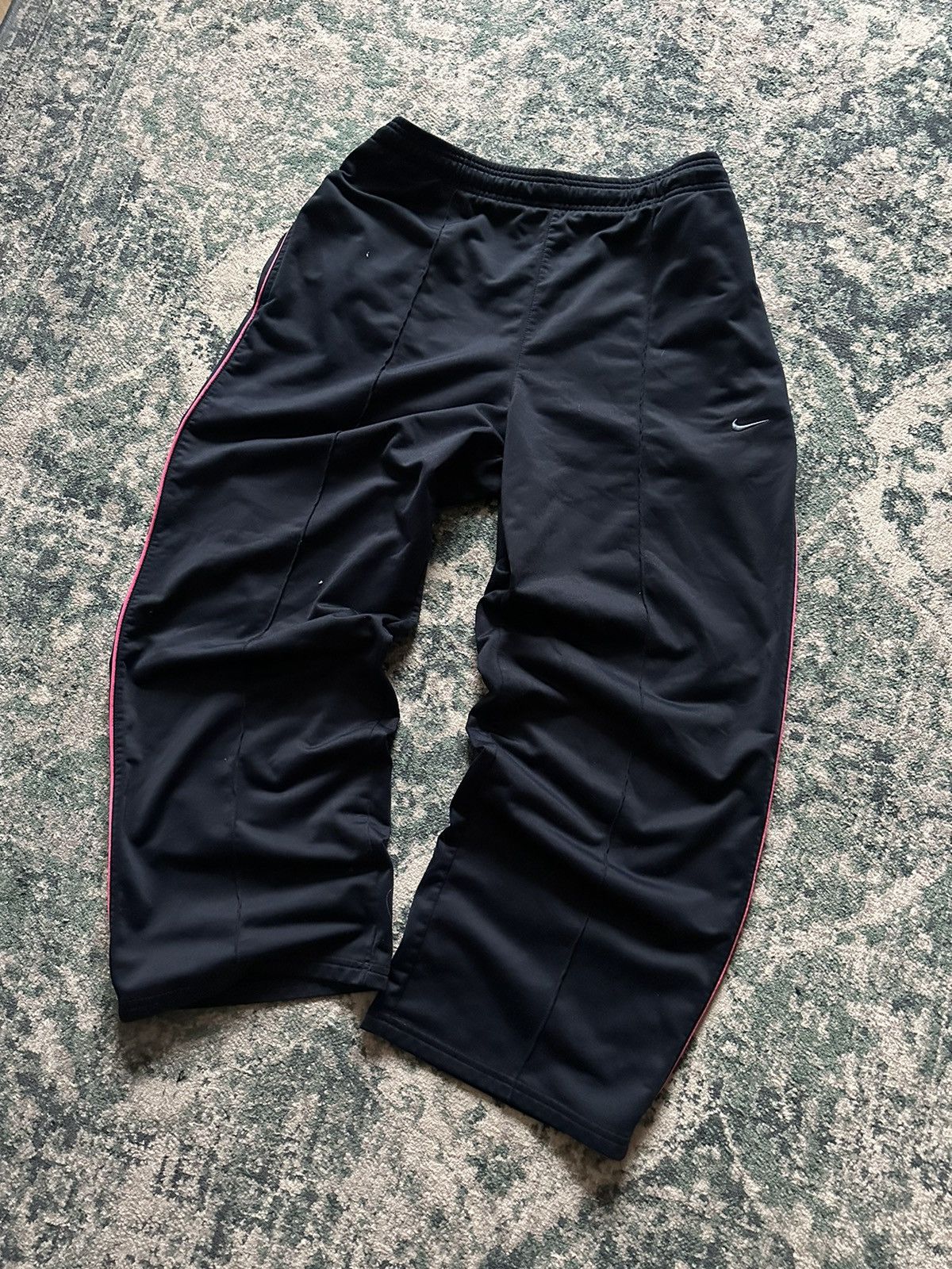 Nike × Skepta VINTAGE NIKE SWOOSH SKEPTA TN BAGGY TRACK PANTS Y2K XL Size US 36 / EU 52 - 2 Thumbnail