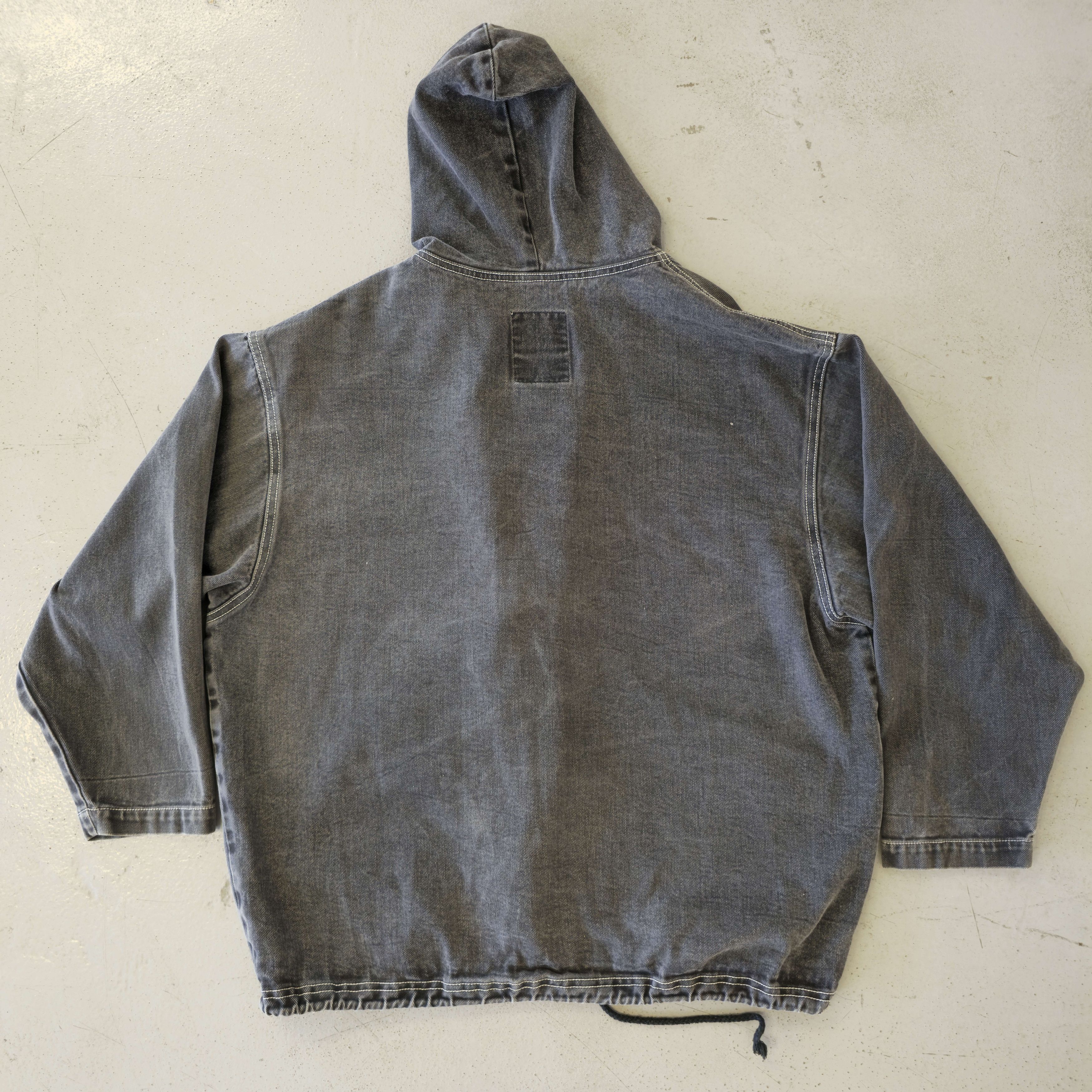 Stussy Full Zip Canvas Hoodie Size US L / EU 52-54 / 3 - 4 Thumbnail