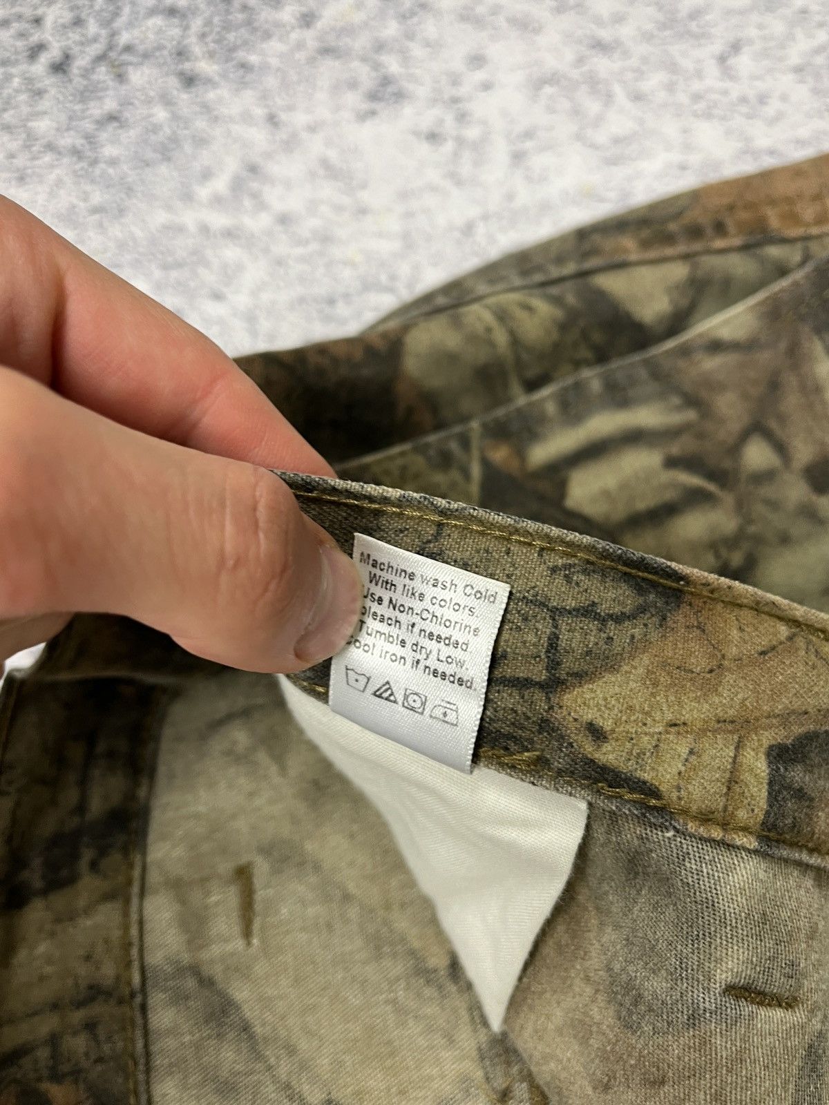 Realtree Vintage 90's Real Tree Cargo Baggy Pants Mossy Oak Hype Rare Size US 44 / EU 60 - 10 Thumbnail