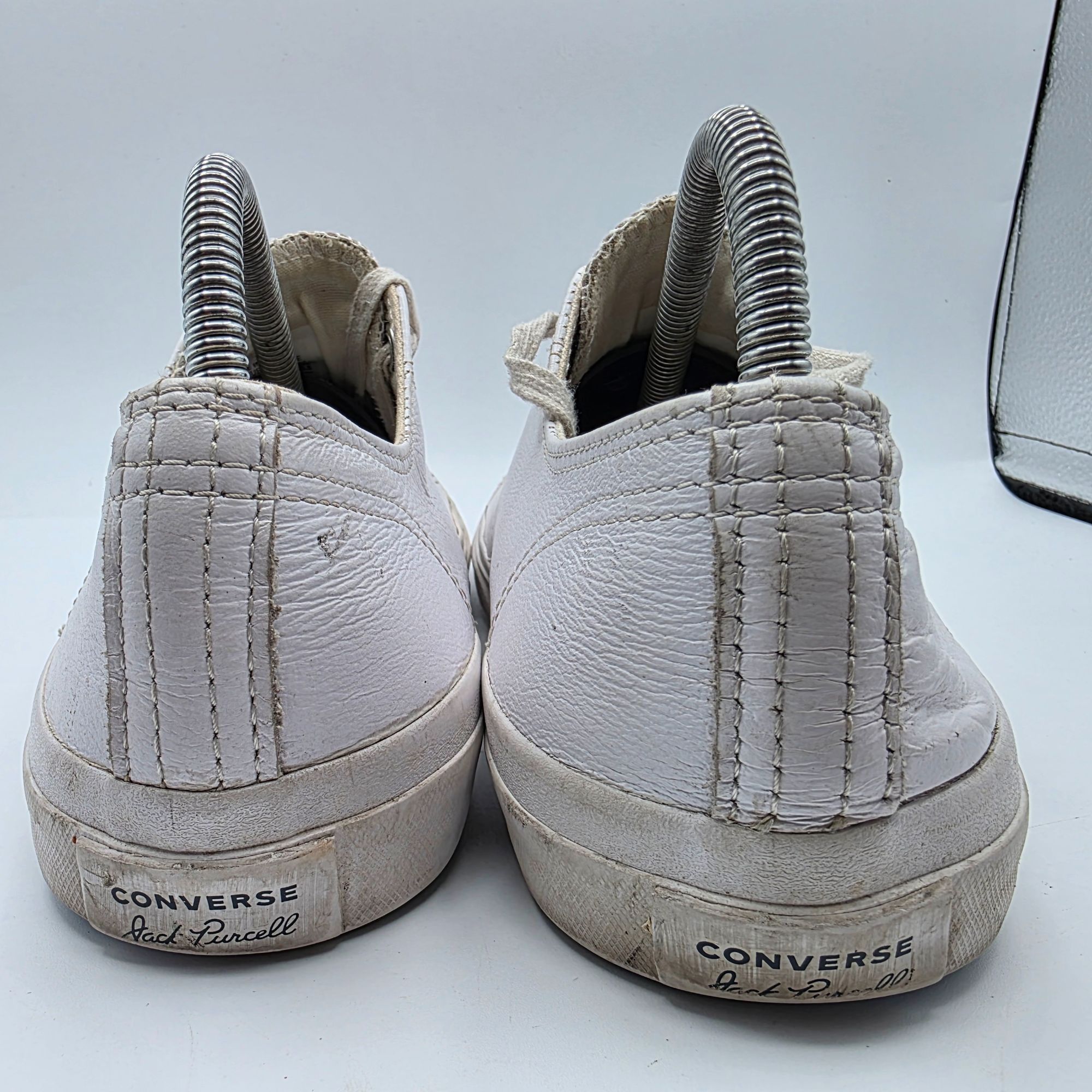Converse Converse Jack Purcell Leather Womens Size 9 White Shoes Casu Size US 9 / IT 39 - 5 Thumbnail