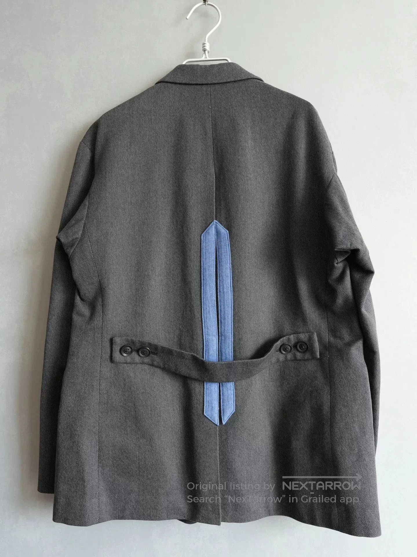Yohji Yamamoto yohji yamamoto asymmetrical collar jacket. Size US M / EU 48-50 / 2 - 5 Thumbnail