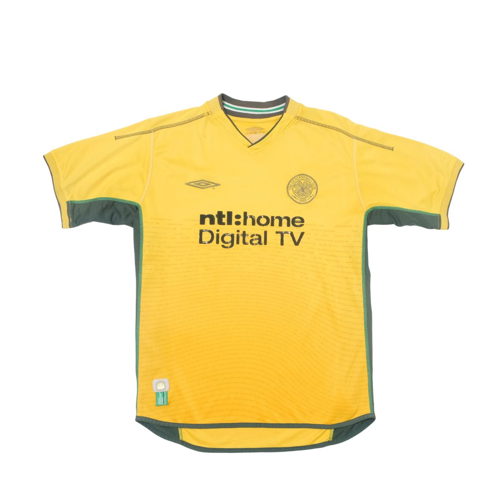 Umbro 2002/03 Celtic Away Shirt (S) Size US S / EU 44-46 / 1 - 1 Thumbnail
