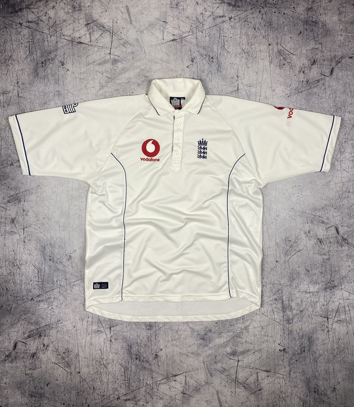 Vintage Vintage Admiral Vodafone Vaughan Cricket Jersey Size US XL / EU 56 / 4 - 2 Thumbnail