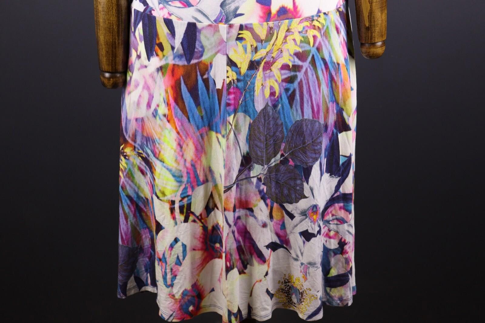 Designer Princess Goes Hollywood Multicolor A-Line Midi Dress Size 40 Size M / US 6-8 / IT 42-44 - 9 Thumbnail