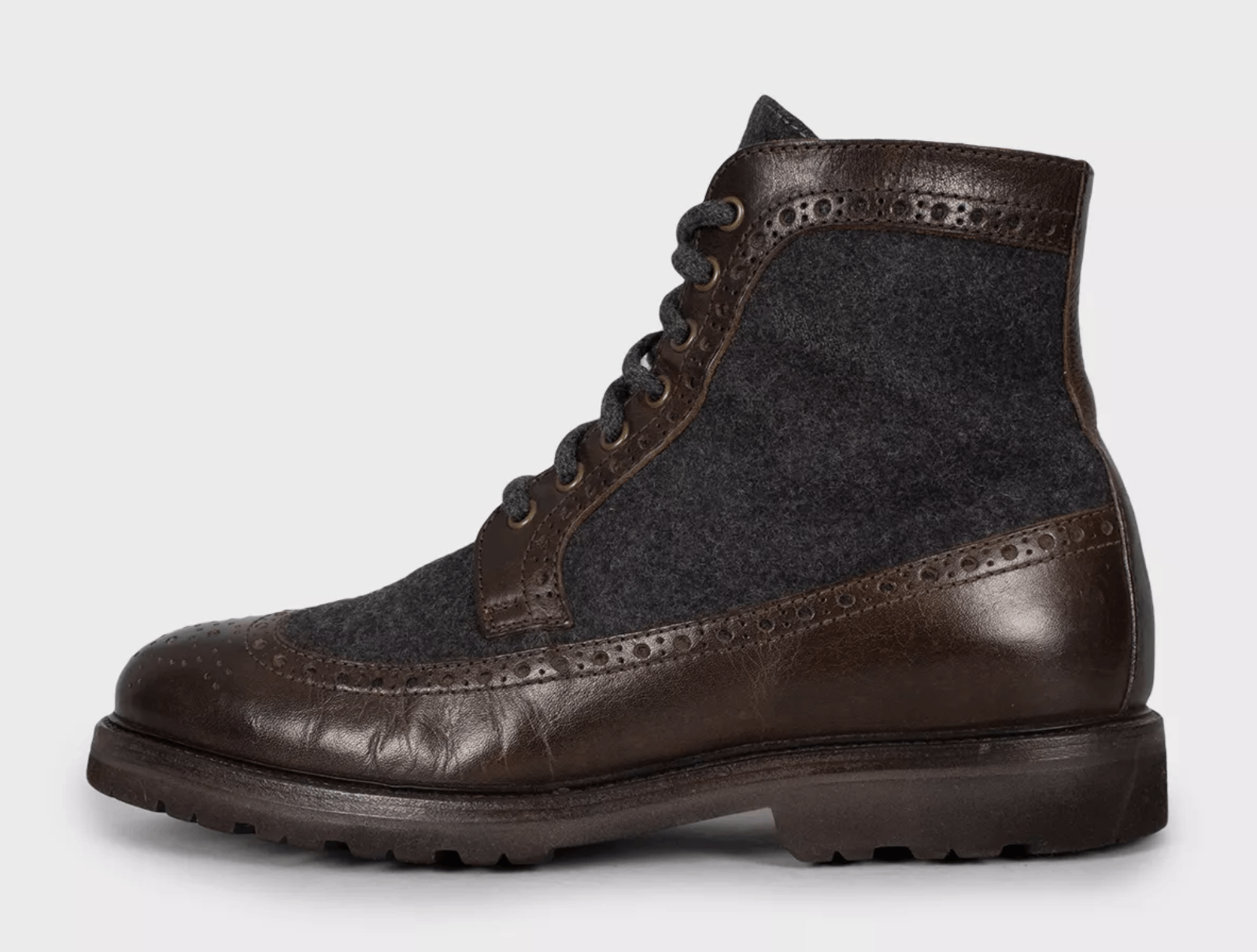 Brunello Cucinelli Brunello Cucinelli men’s two-tone perforated boots Size US 9 / EU 42 - 1 Thumbnail