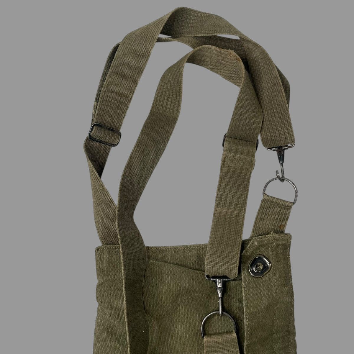 Vintage Vintage 1950s faded military mask bag Size ONE SIZE - 4 Thumbnail