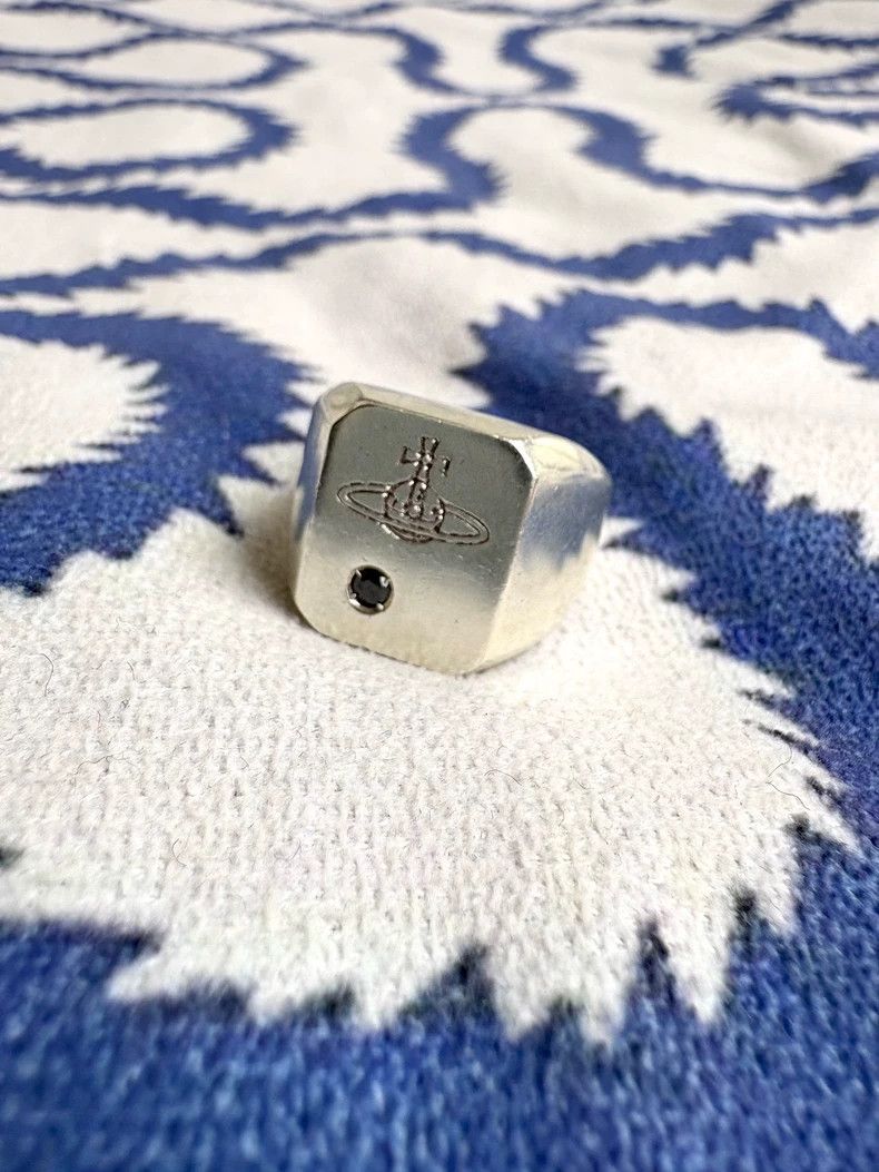 Vivienne Westwood Vivienne Westwood Carlo Ring Silver Size ONE SIZE - 1 Thumbnail