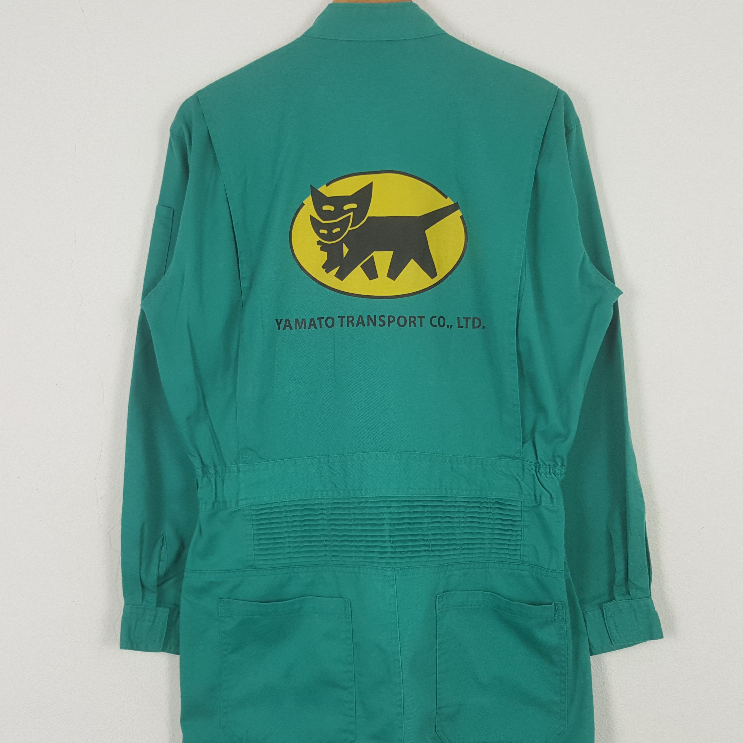 Japanese Brand Vintage Yamato Transport Japanese Baggy Coverall Jacket RR23 Size US M / EU 48-50 / 2 - 2 Thumbnail