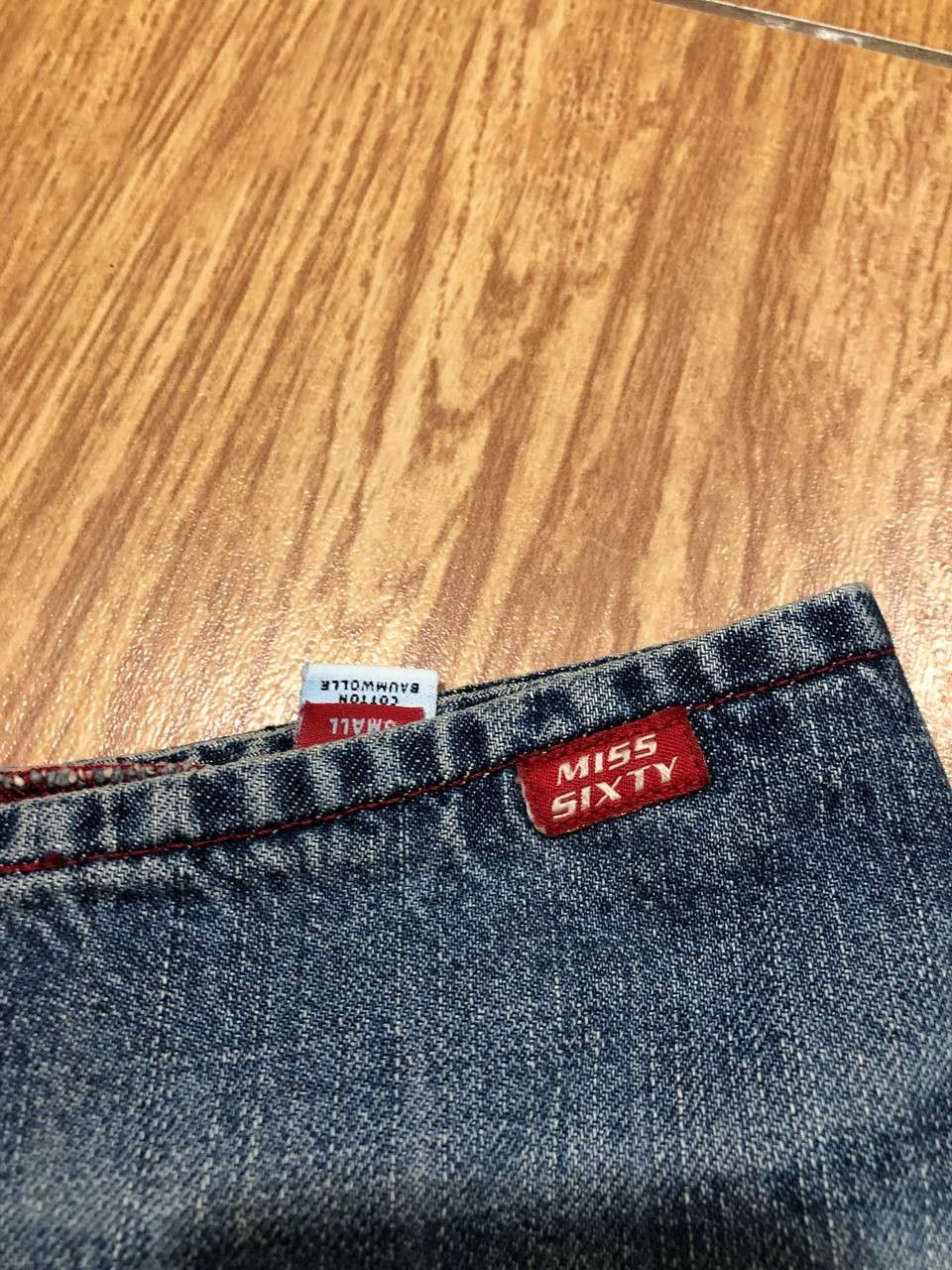 Miss Sixty Miss Sixty Denim Vintage Skirt y2k 2000`s Italy Size S Size 27" / US 4 / IT 40 - 9 Thumbnail