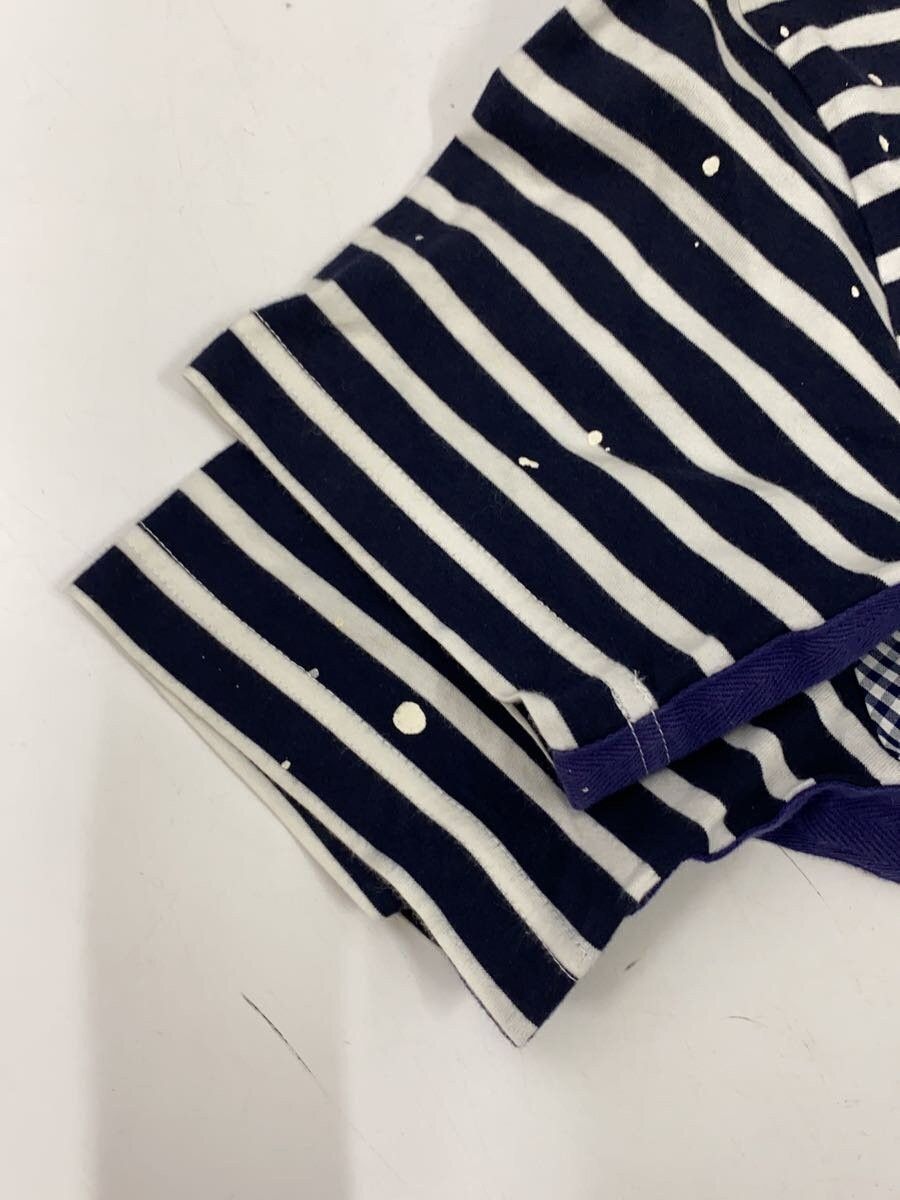 Comme des Garcons Homme Reconstructed Striped Paint Splatter Tee Size US XS / EU 42 / 0 - 3 Thumbnail