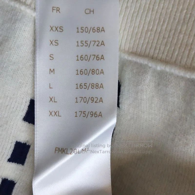 Louis Vuitton Louis Vuitton Color Block Wool Blend Sweater. Size US M / EU 48-50 / 2 - 8 Thumbnail
