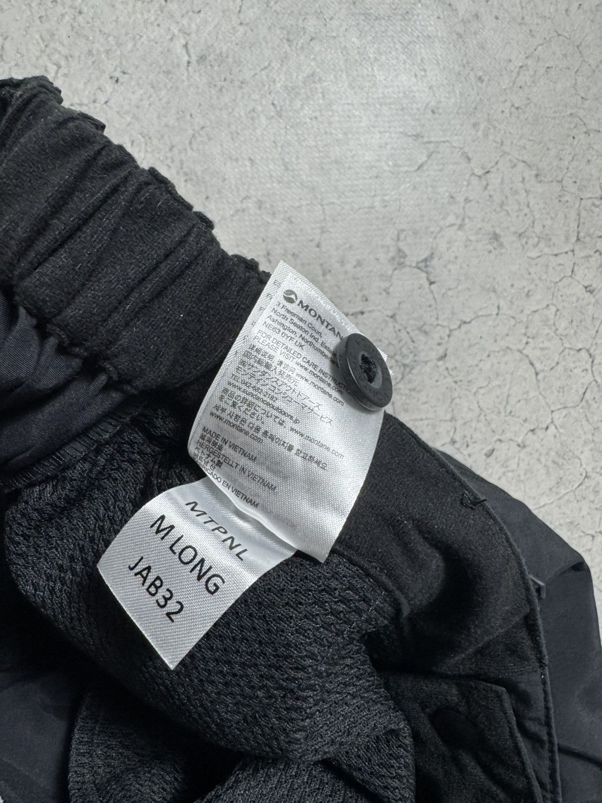 Montage Montane Nylon Black Outdoor Pants Size M Size US 32 / EU 48 - 10 Thumbnail