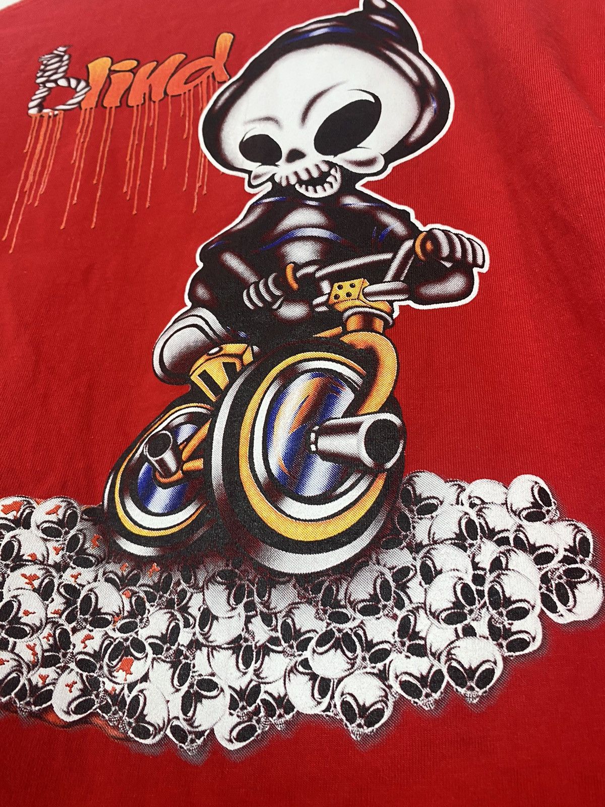 Hook-Ups × Vintage Blind Skateboards Vintage Tee Hook Ups y2k skate gang boxy Size US S / EU 44-46 / 1 - 5 Thumbnail