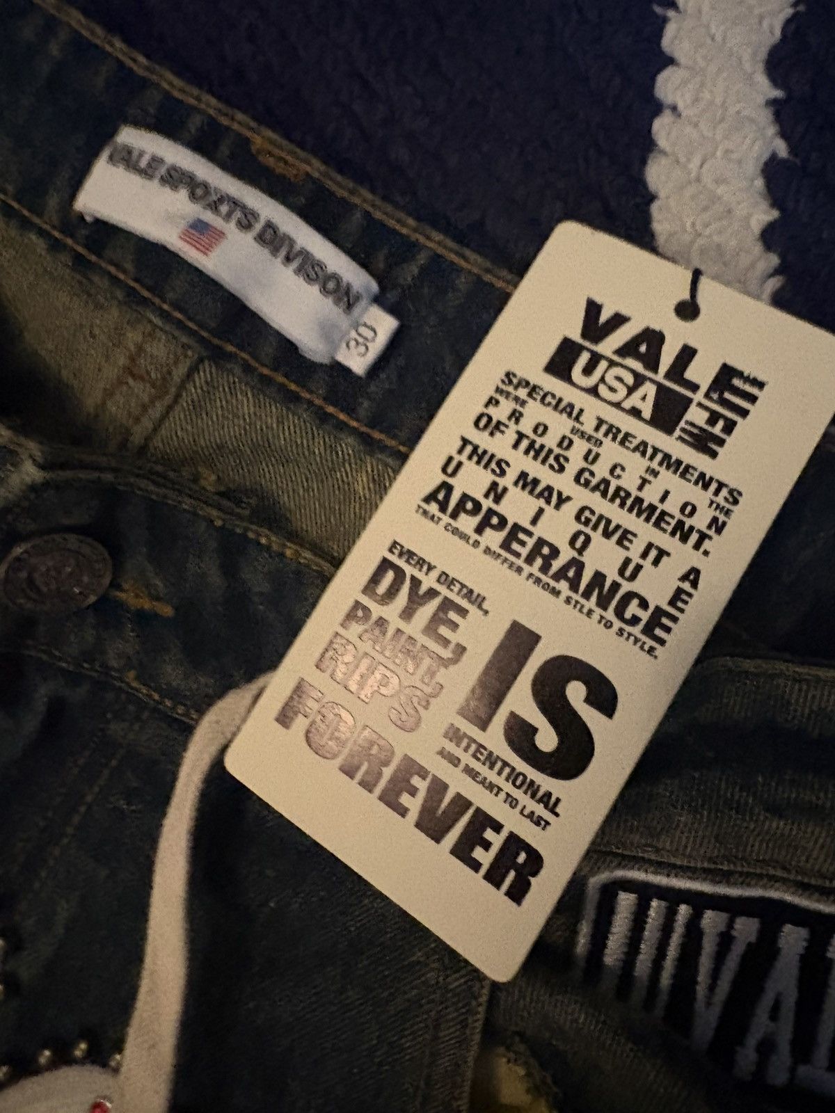 Vale vale jeans Size US 30 / EU 46 - 3 Thumbnail