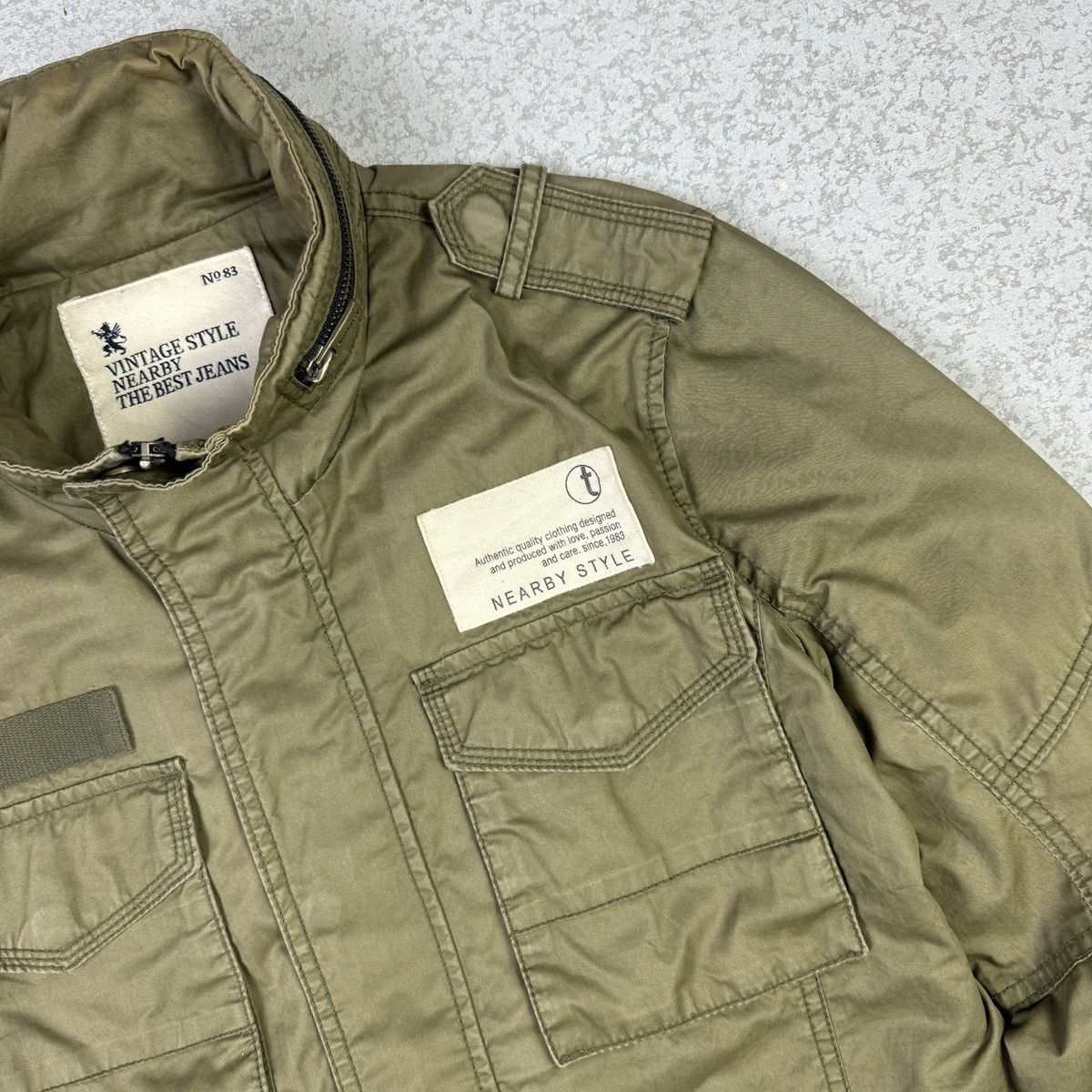 Japanese Brand Japanese Brand Nearby Military Style Jacket M65 Style Size US S / EU 44-46 / 1 - 2 Thumbnail