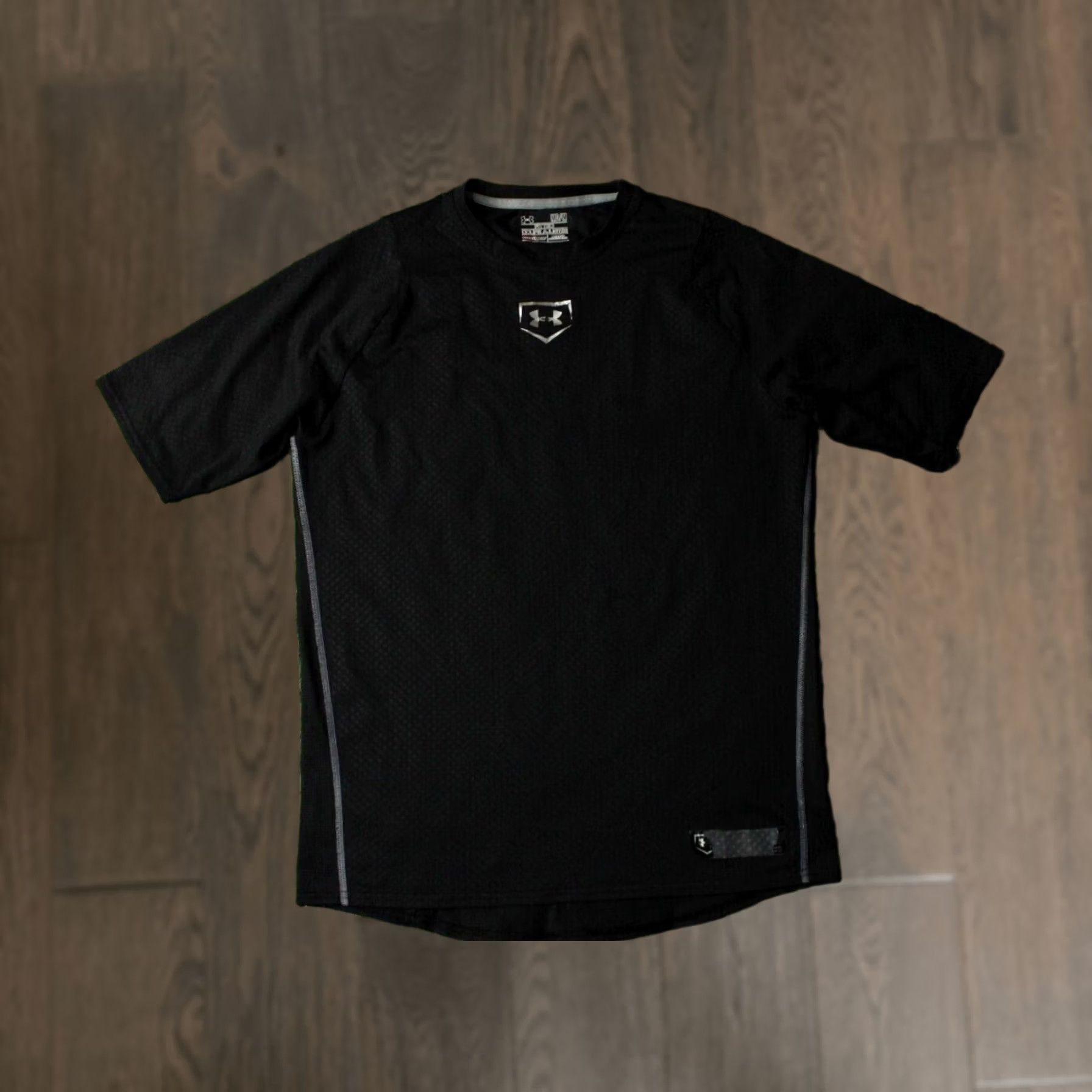 Under Armour UNDER ARMOUR HEATGEAR ORIGINAL MEN SHIRT TEE SIZE M BLACK SHORT SLEEVE T-SHIRT ACTIVEWEAR DOMESTIC MEXICO Logo Size US M / EU 48-50 / 2 - 1 Thumbnail