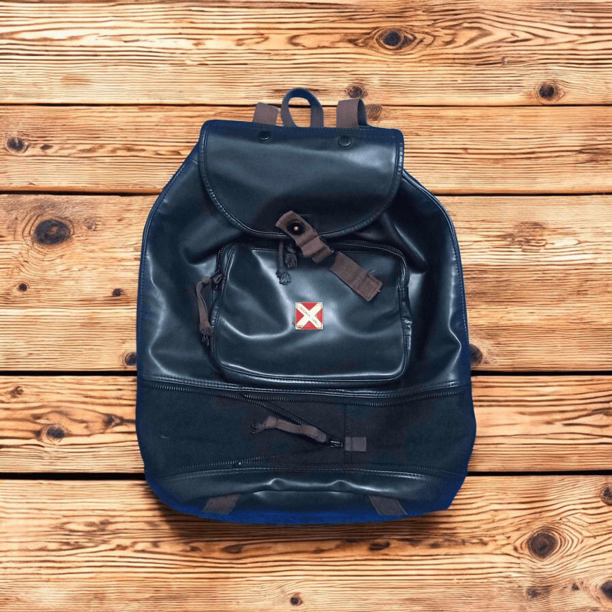 Japanese Brand × Porter Porter Luggage Label Rucksack Backpack Size ONE SIZE - 2 Thumbnail