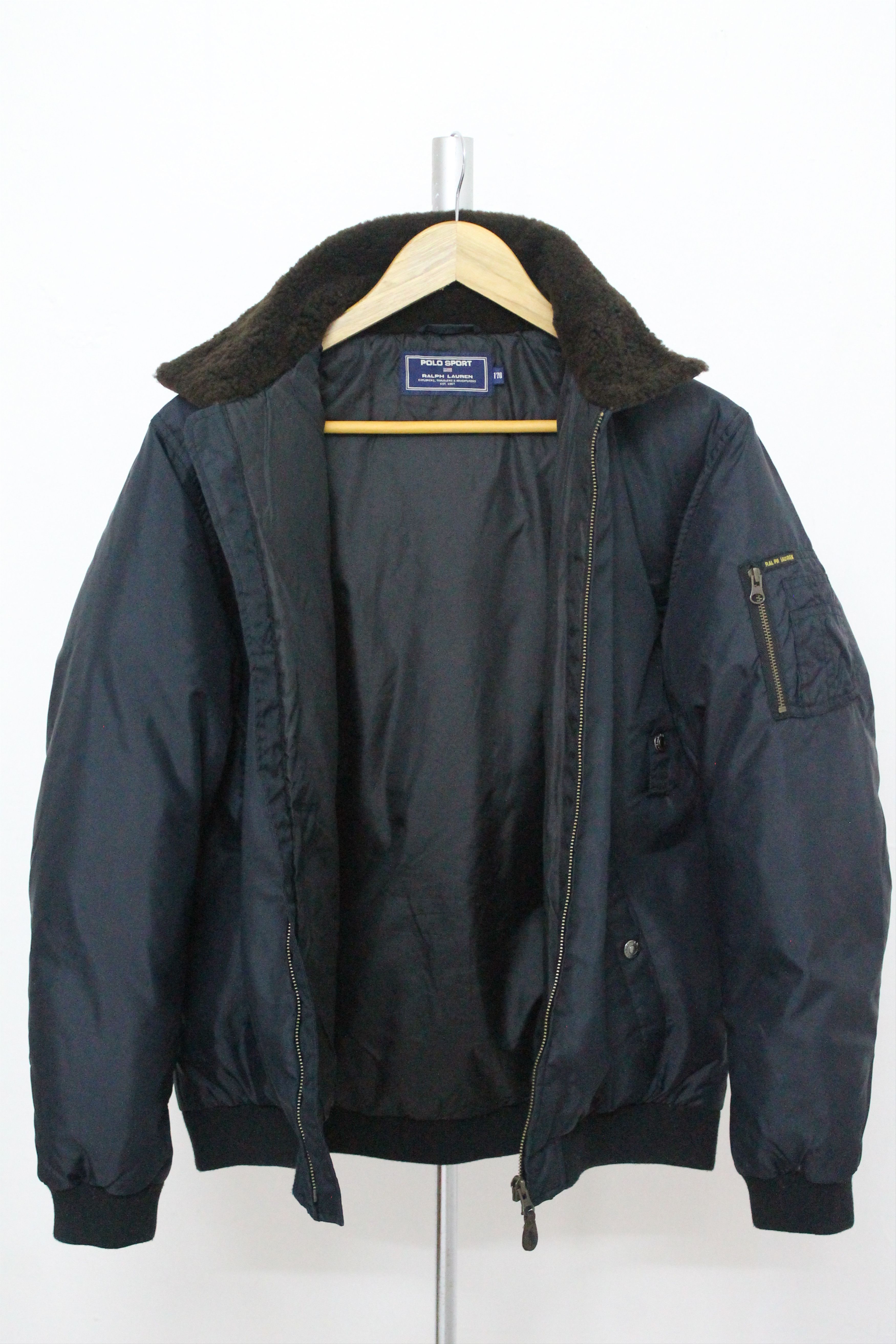 Polo Ralph Lauren Vintage 90's POLO SPORT RALPH LAUREN Bomber Jacket. Size US S / EU 44-46 / 1 - 8 Thumbnail