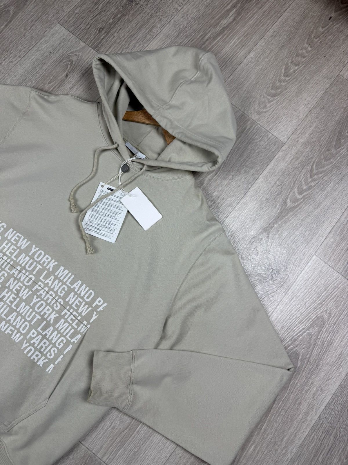 Helmut Lang HELMUT LANG Box Logo Hoodie Size L Size US L / EU 52-54 / 3 - 2 Thumbnail