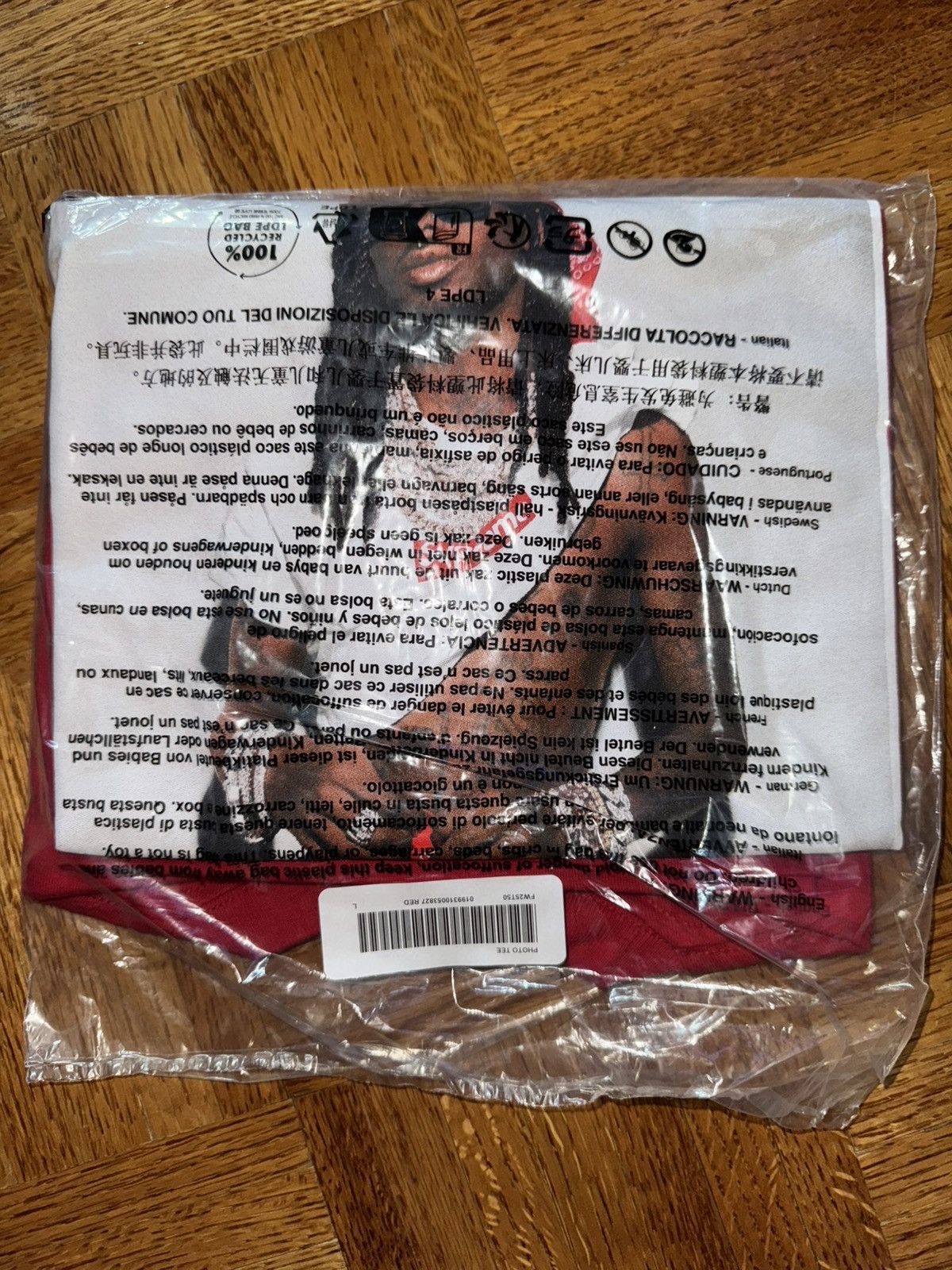 Supreme Supreme Playboi Carti Photo Tee FW 2025 Size US L / EU 52-54 / 3 - 1 Thumbnail