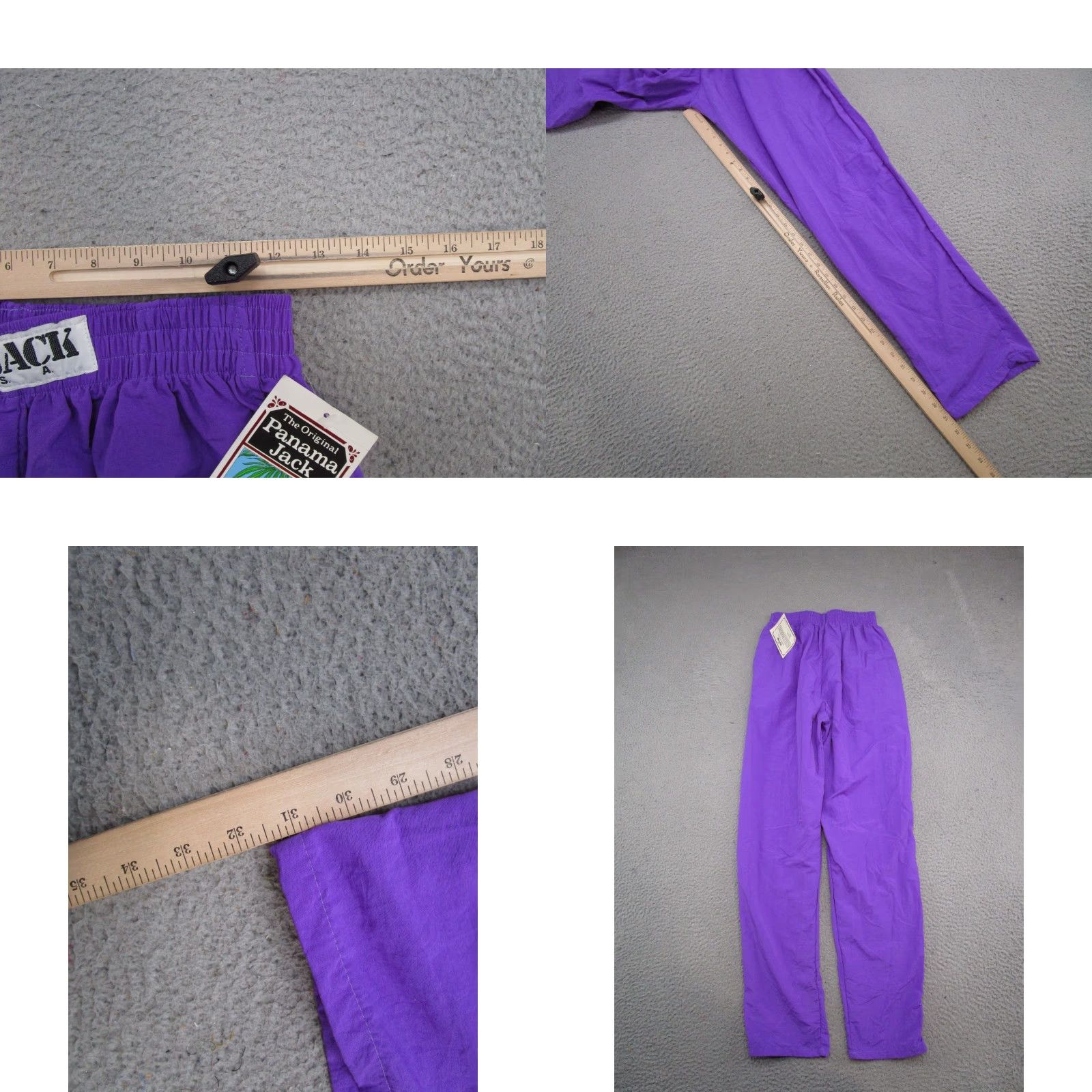 Panama Jack VINTAGE Panama Jack Tracksuit Set - Tracksuit, Jacket, Pants - Men - Size M - Purple - 80s/90s - 100% Nylon - NEW Size 40R - 10 Thumbnail
