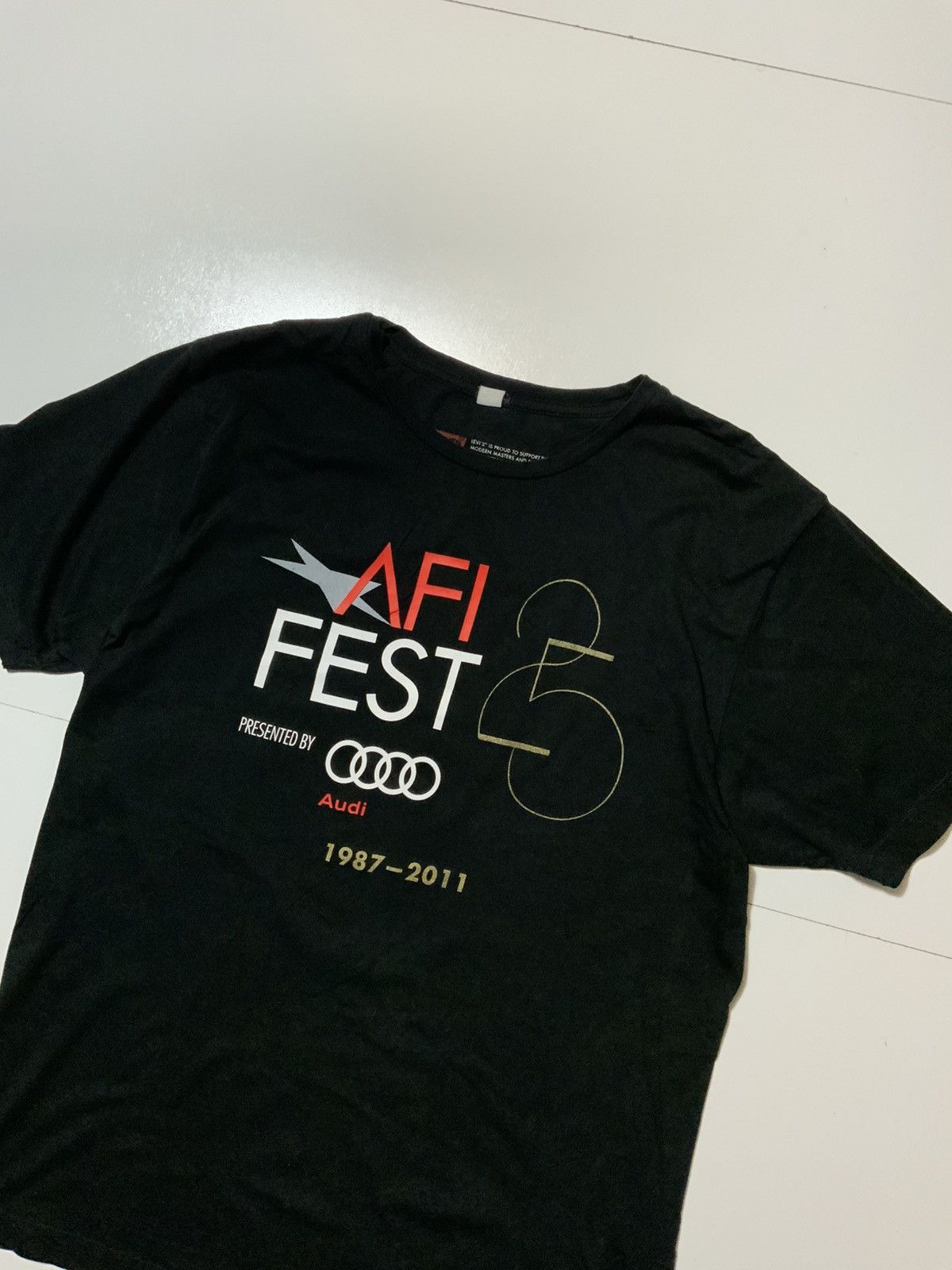 Levi's Levi’s AFI Fest 2011 Film Festival 25th Filmmakers T-Shirt Size US M / EU 48-50 / 2 - 3 Thumbnail