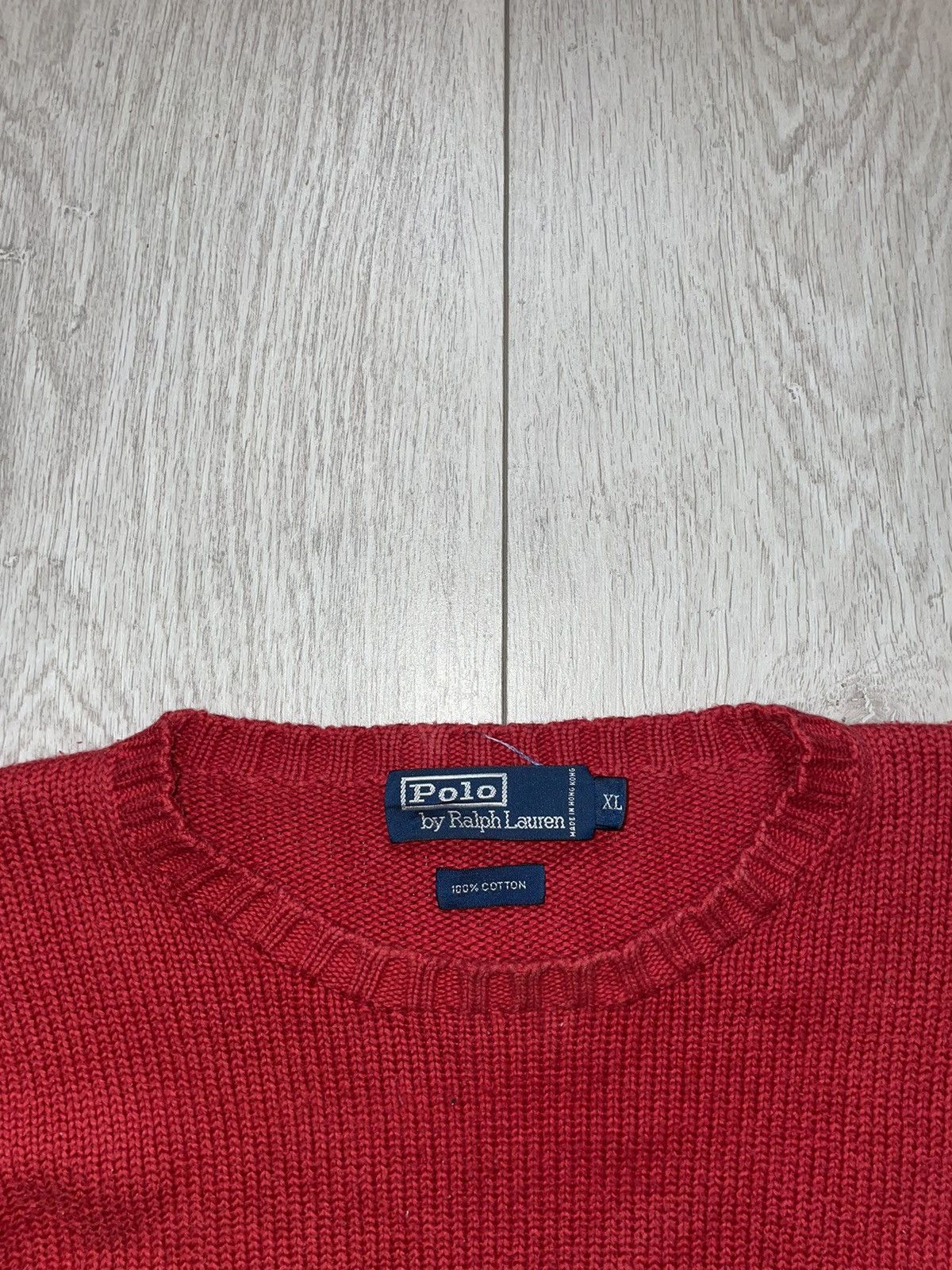 Polo Ralph Lauren × Vintage Knitted Sweater Polo Ralph Lauren Old Money Luxury Opium Size US XL / EU 56 / 4 - 6 Thumbnail