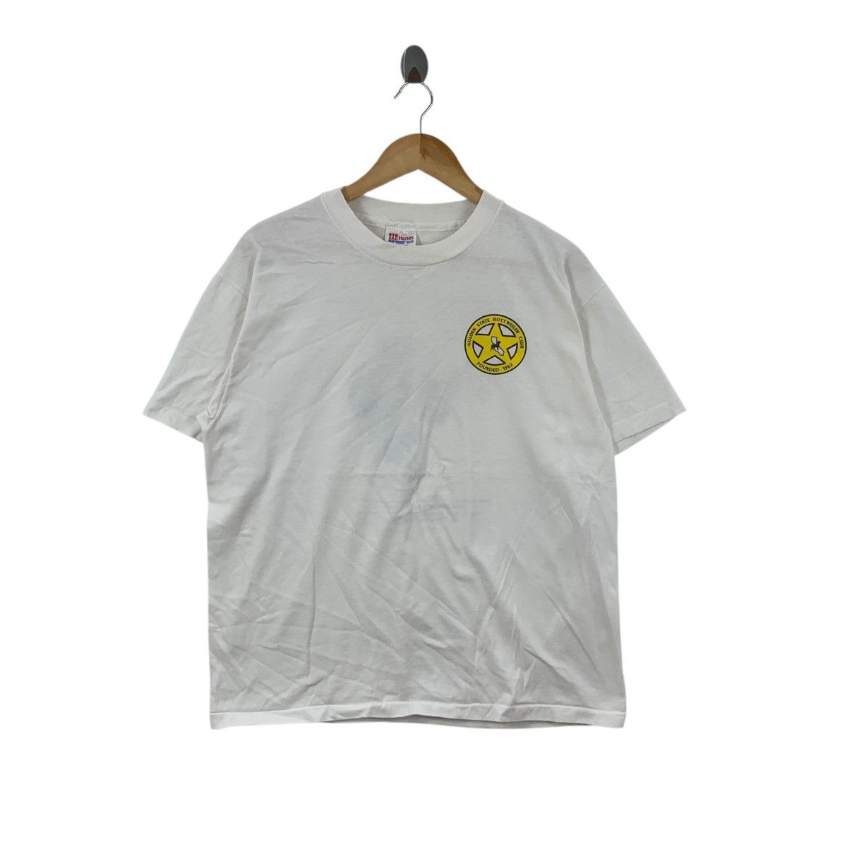 Vintage Vintage GOLDEN STATE ROTTWEILER Club D. Baird Tee Shirt Top Size US M / EU 48-50 / 2 - 2 Thumbnail