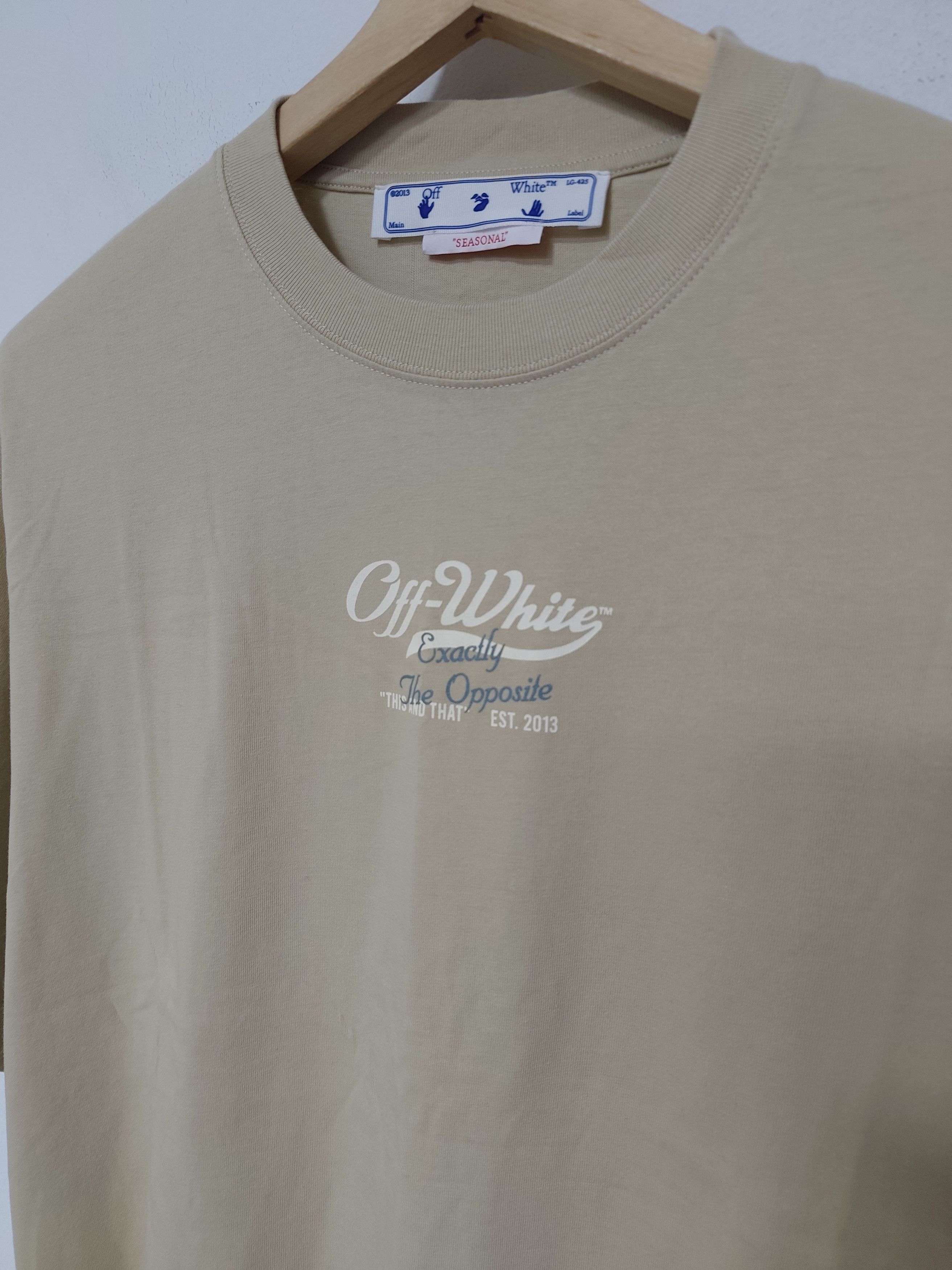 Off-White Off-White "Script Logo Opp Over Skate" Size US S / EU 44-46 / 1 - 2 Thumbnail