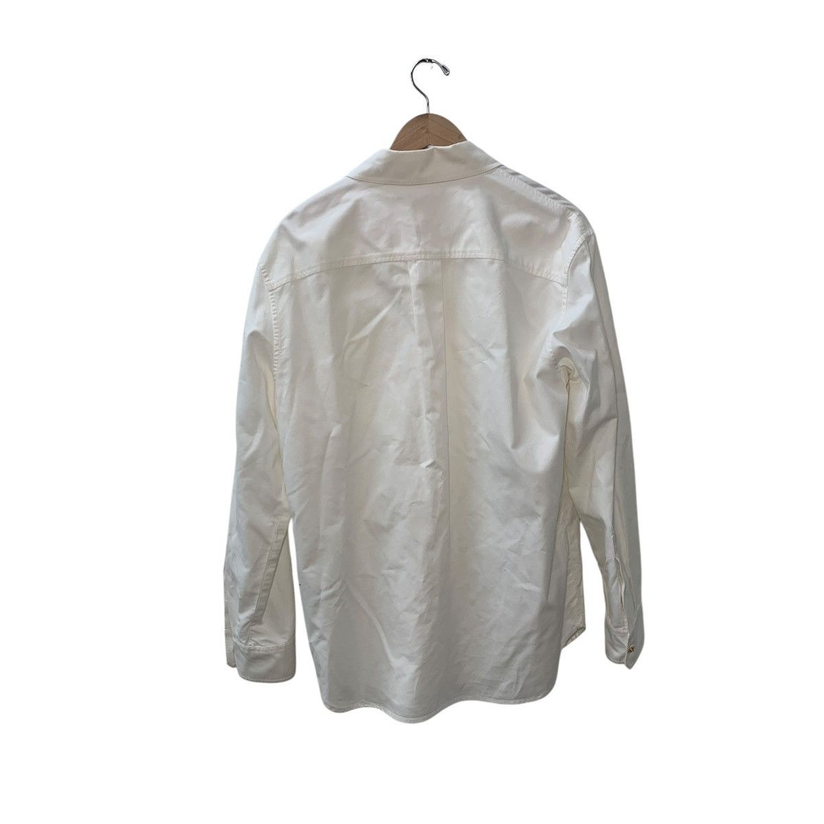 Versace Versace Buttondown Medusa Head Buttons White 39 Size US XXS / EU 40 - 3 Thumbnail