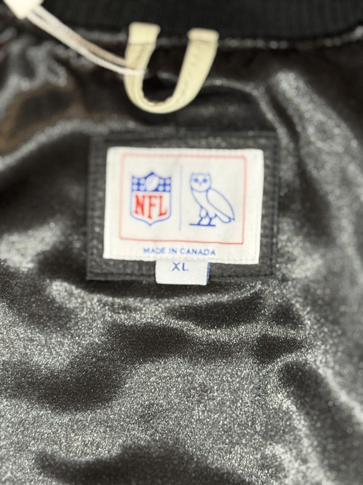 October's Very Own OVO x NFL Atlanta Falcons Varsity Jacket Black Size US XL / EU 56 / 4 - 8 Thumbnail